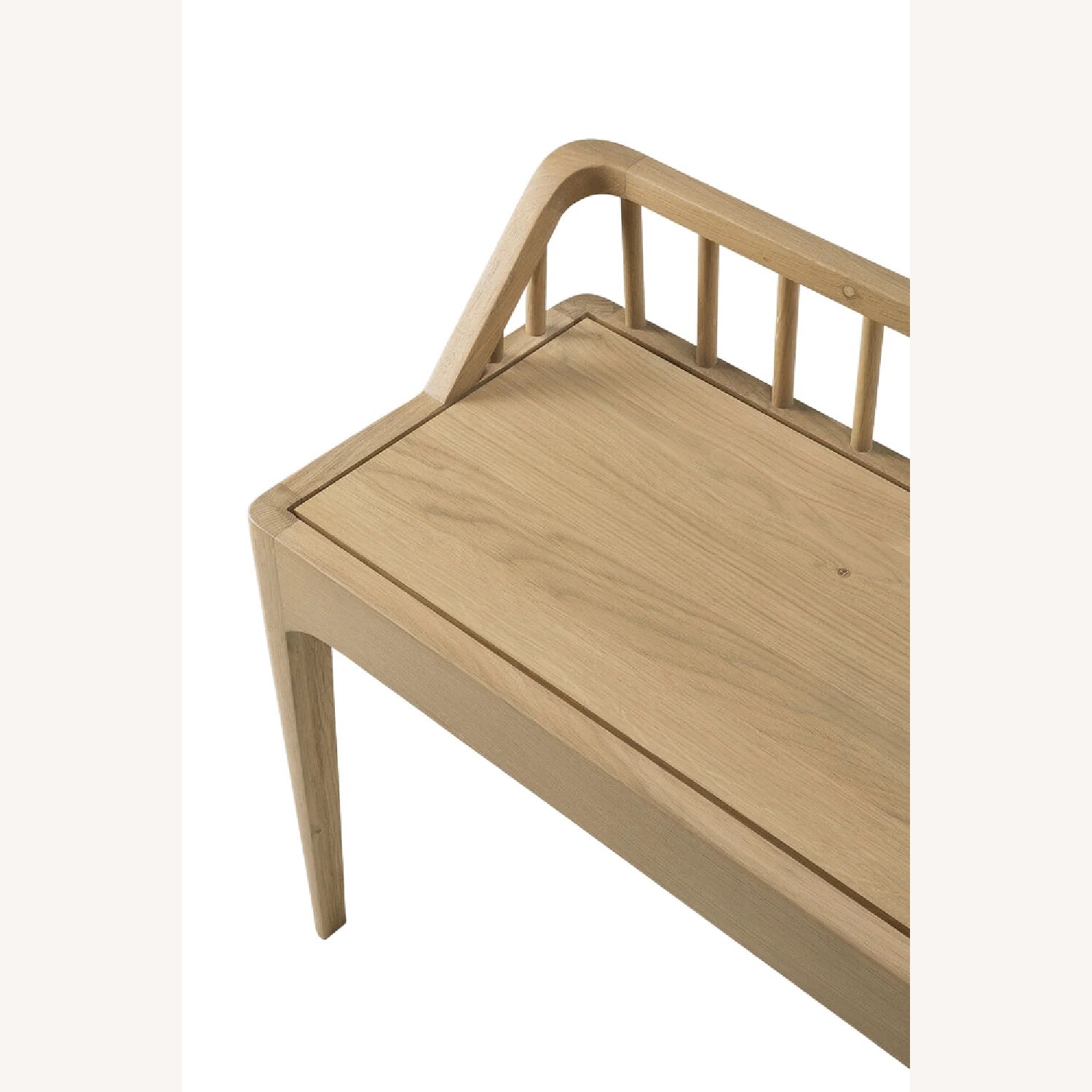 Modern Nordic Oak Bench | Ethnicraft Spindle - image-5