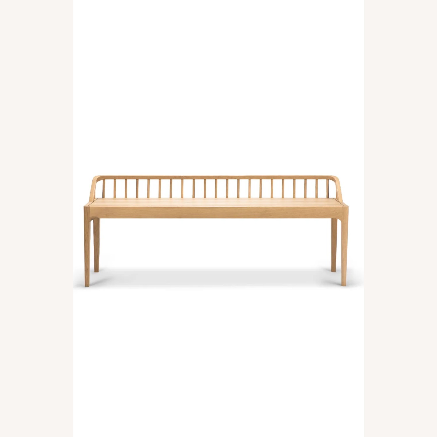 Modern Nordic Oak Bench | Ethnicraft Spindle - image-8