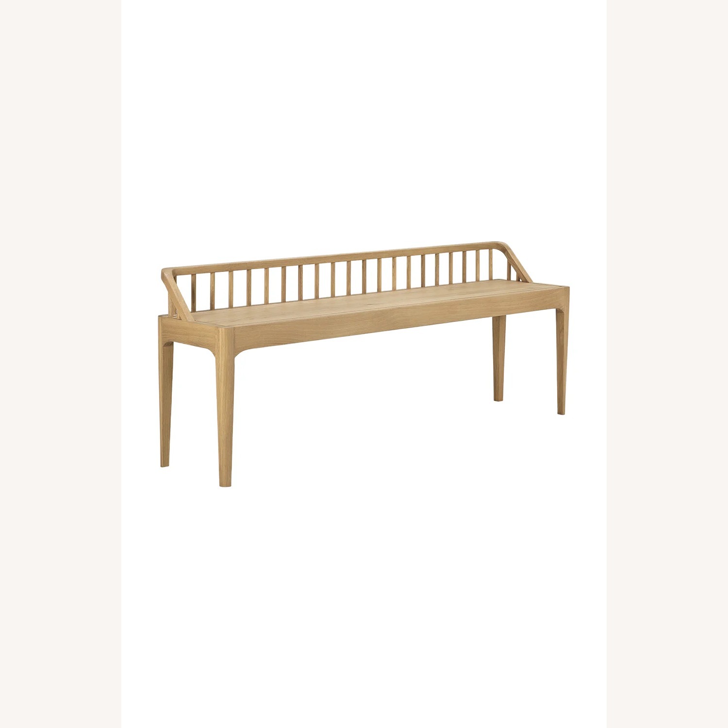 Modern Nordic Oak Bench | Ethnicraft Spindle - image-7