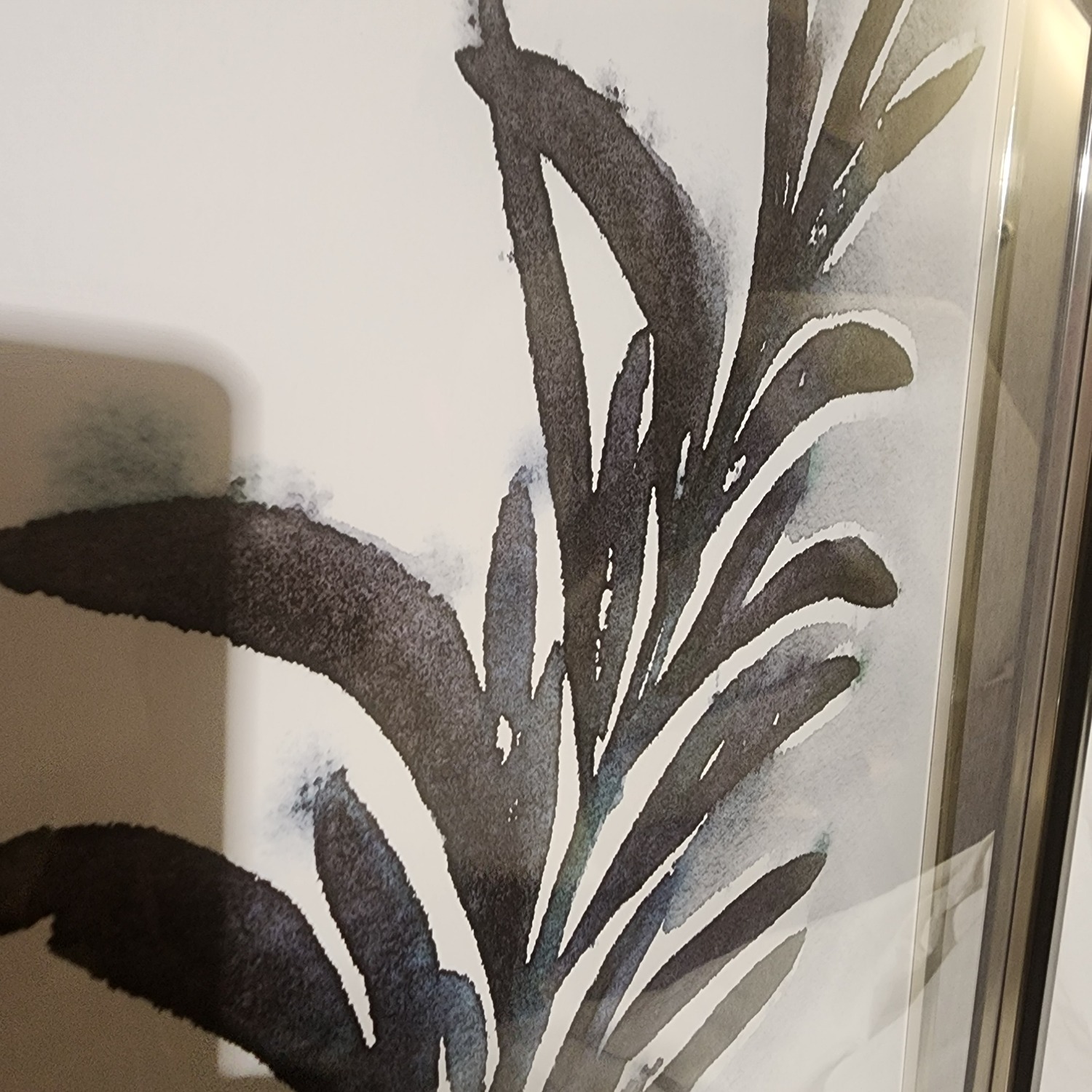 Uttermost Eucalyptus Leaf Single Painting - image-3