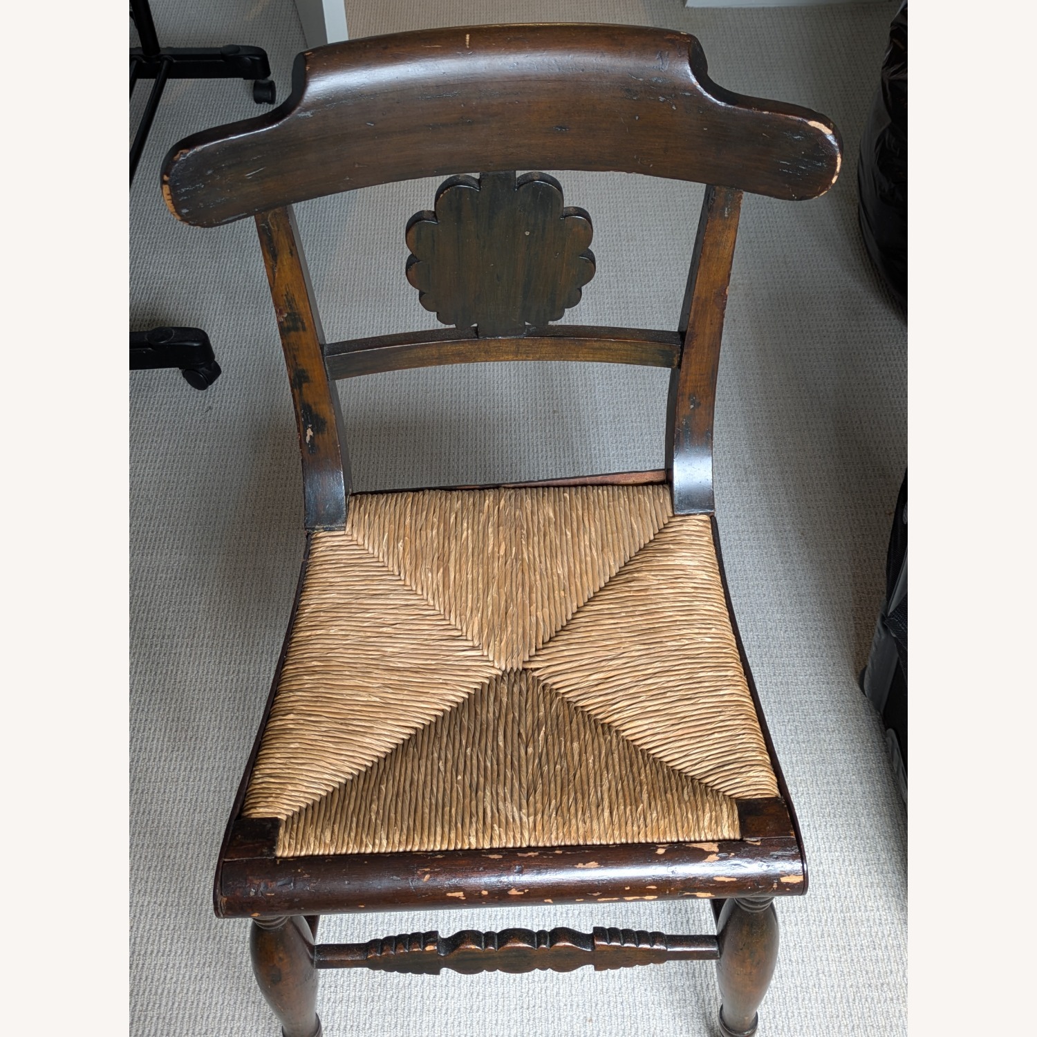 Antique Spinet Desk with Chair - image-6