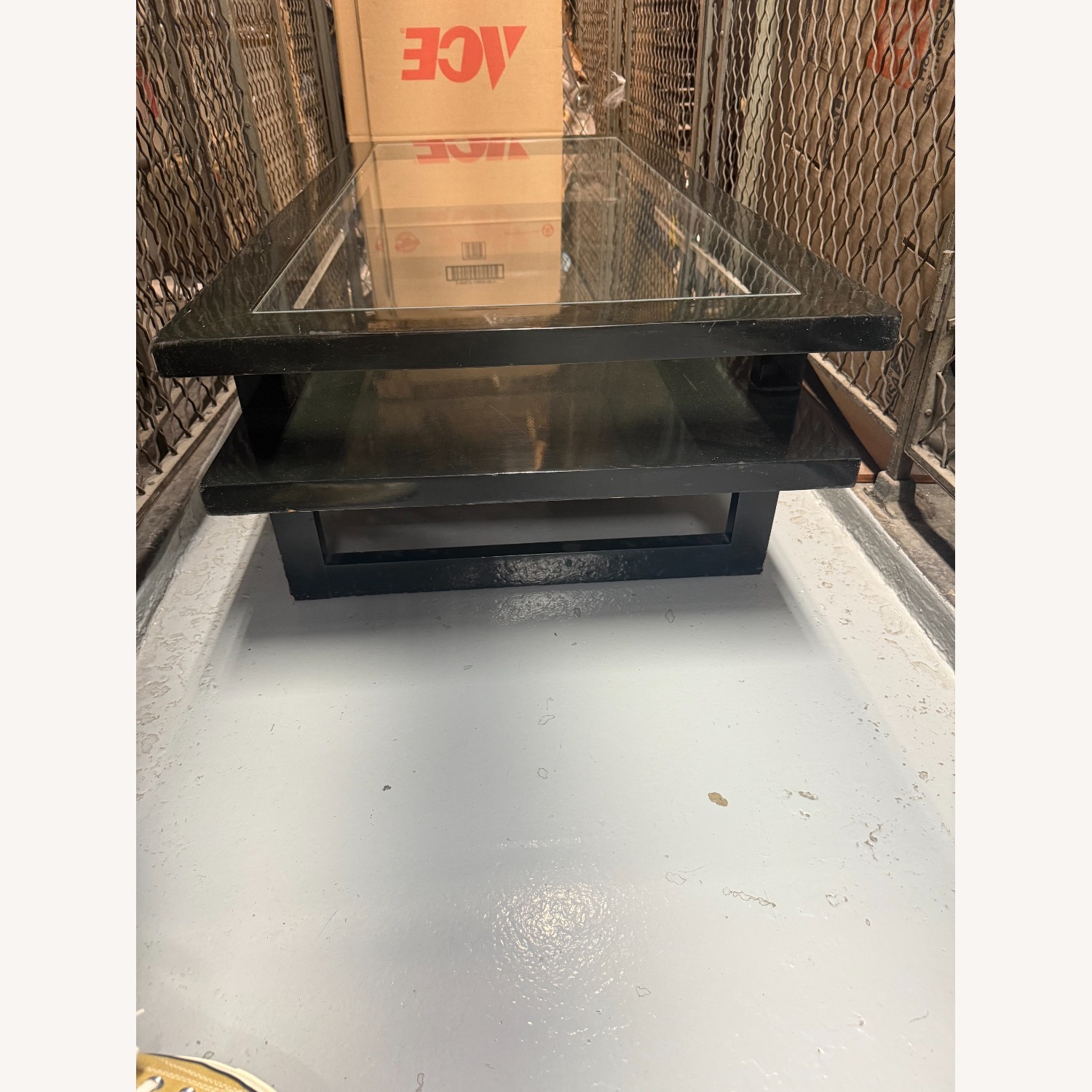 Black Lacquered Coffee Table - image-4