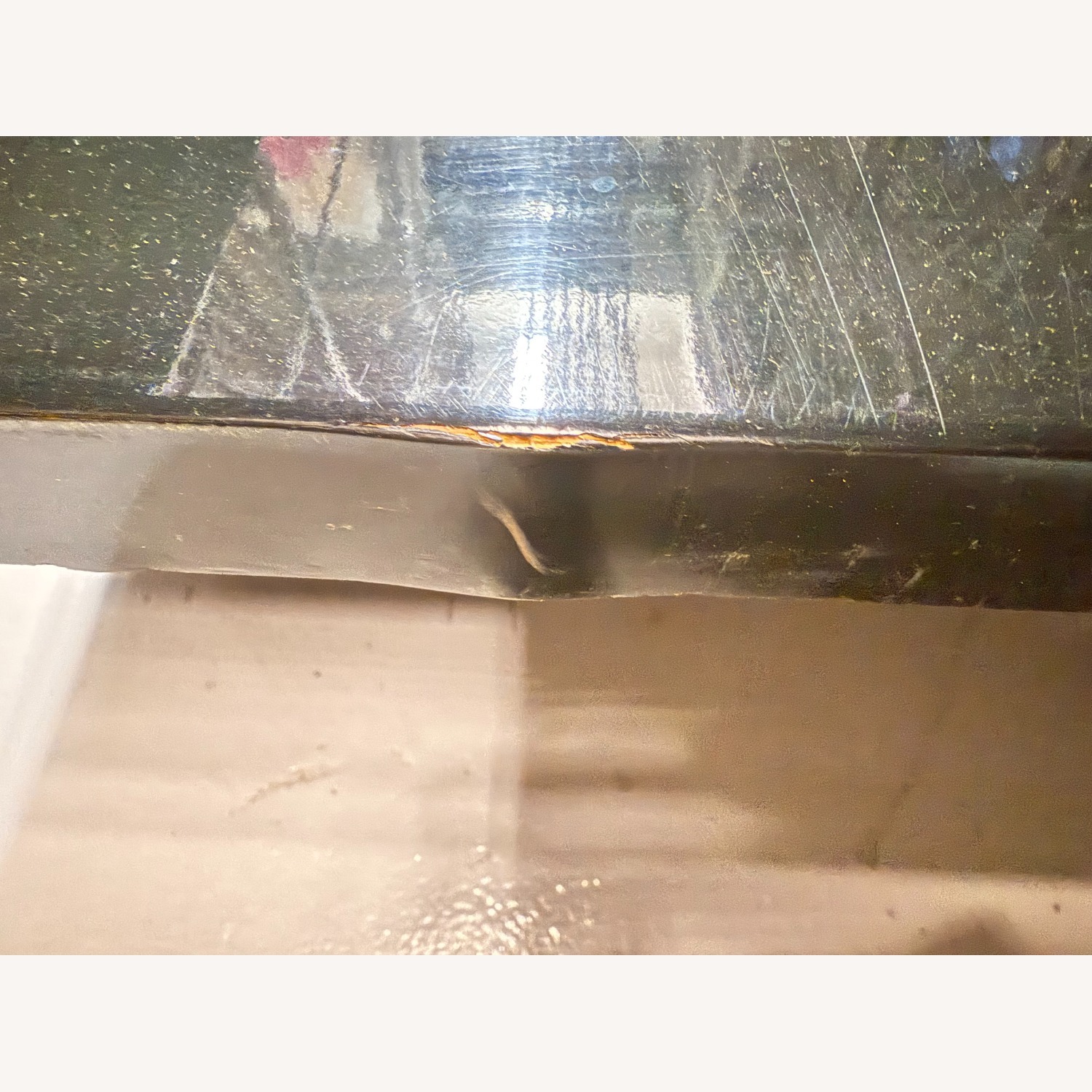 Black Lacquered Coffee Table - image-5
