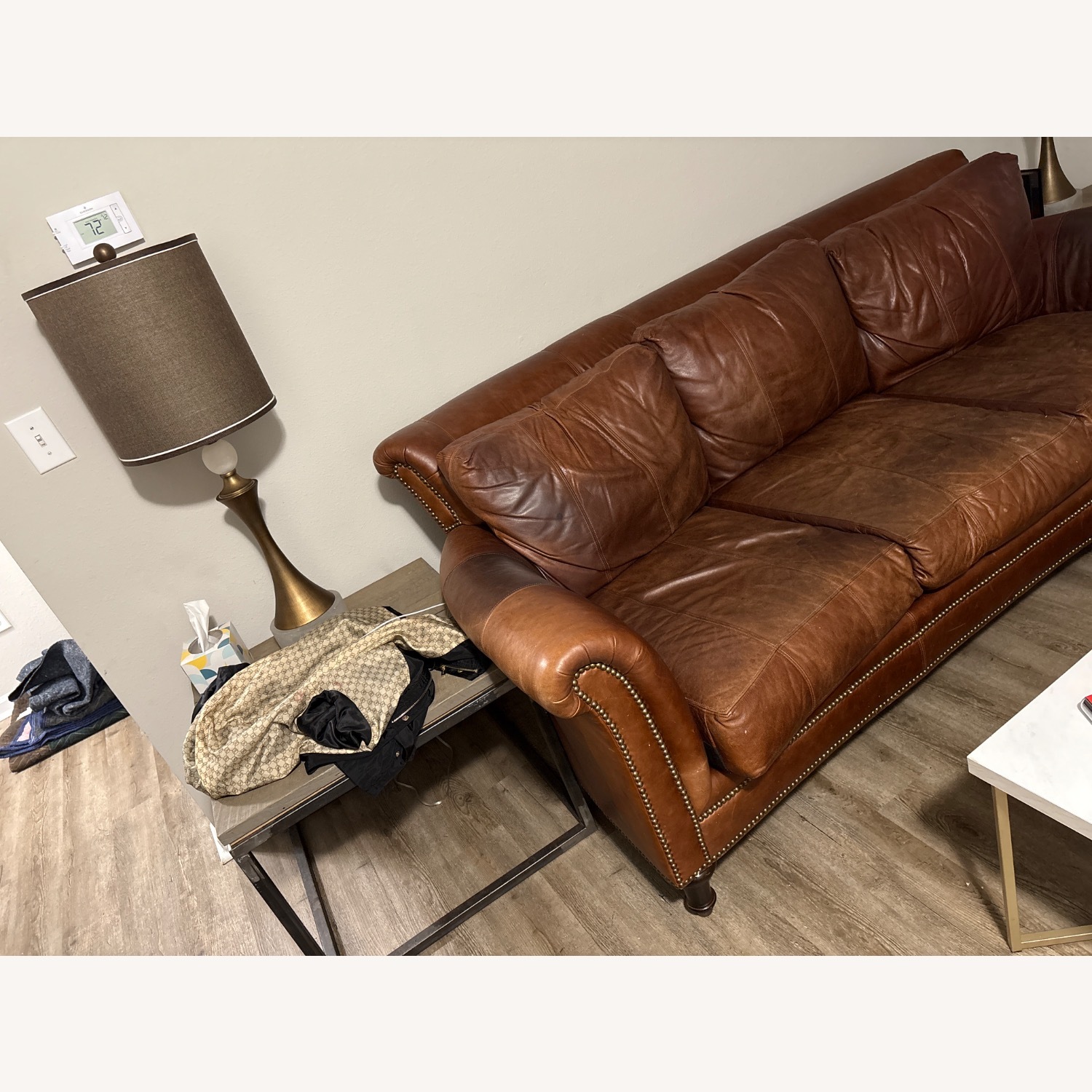 Vintage Leather Sofa - image-2