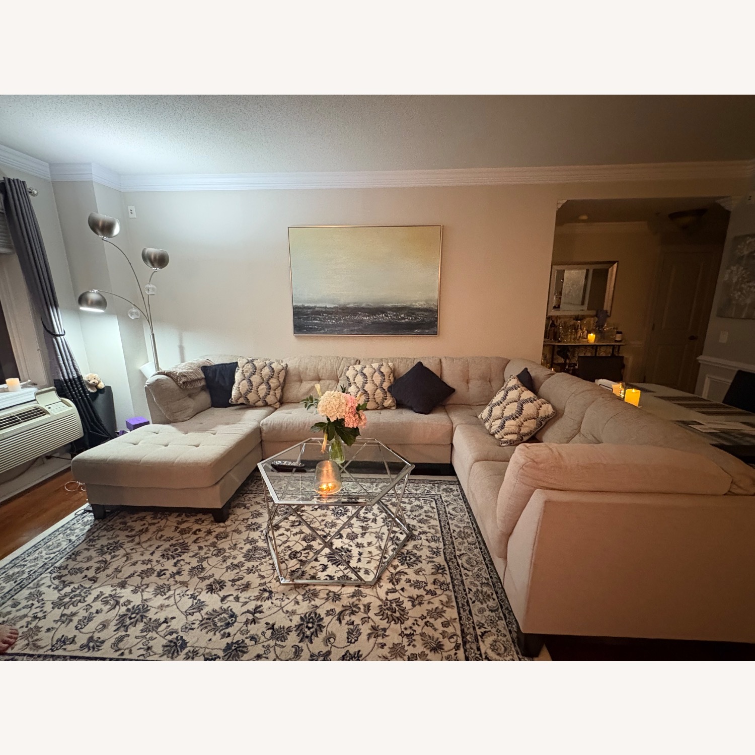 Raymour & Flanigan 3 piece Sectional - image-1