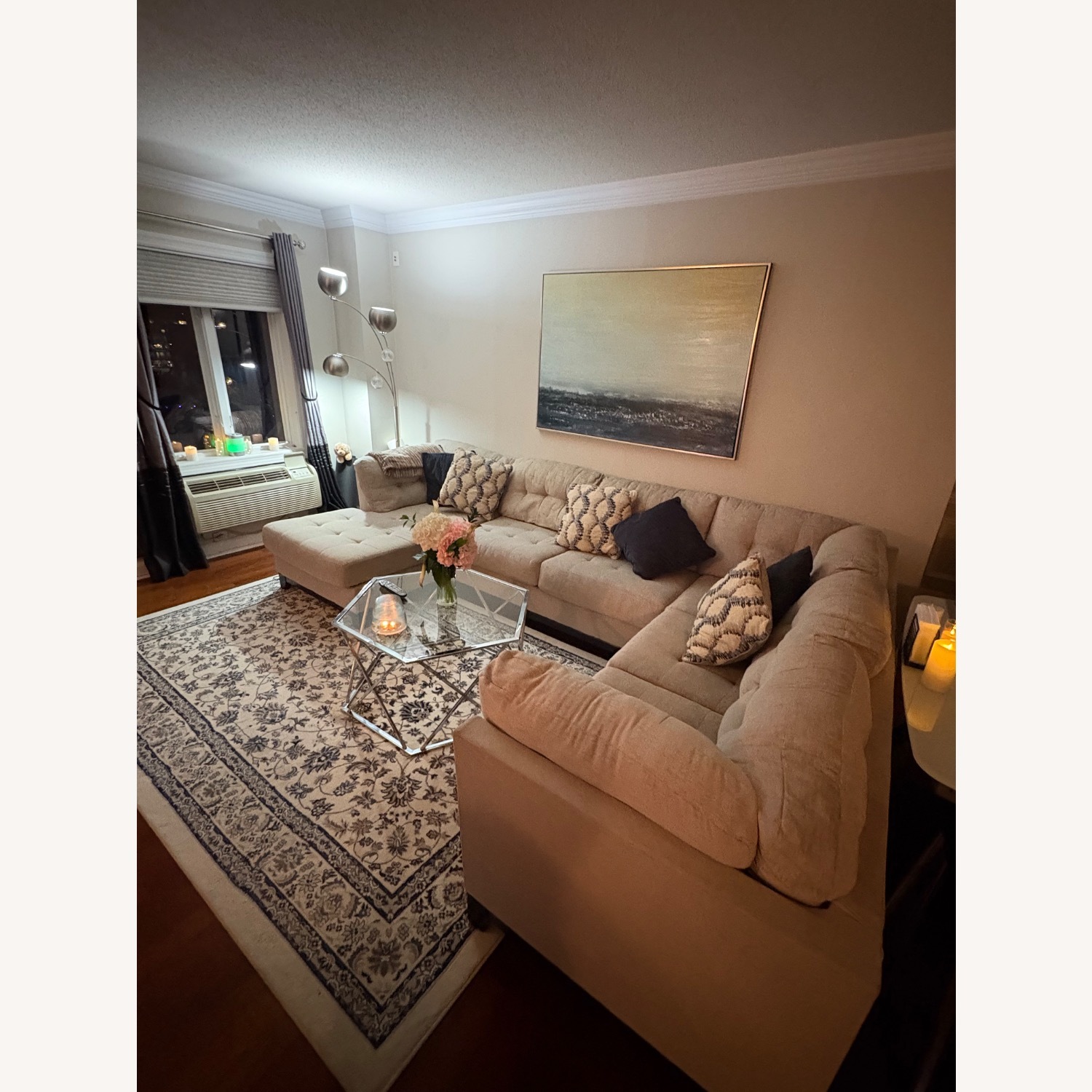 Raymour & Flanigan 3 piece Sectional - image-2