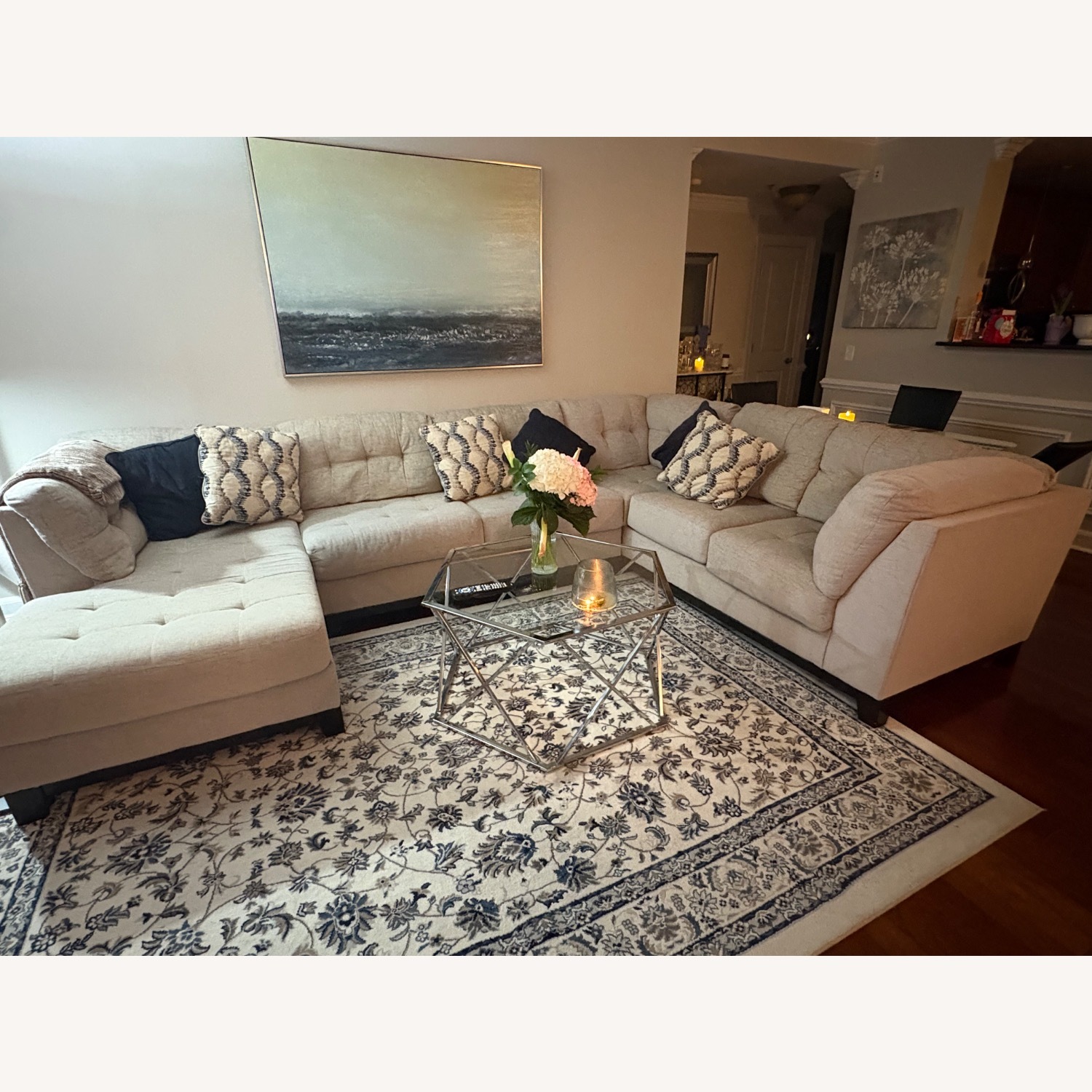 Raymour & Flanigan 3 piece Sectional - image-3