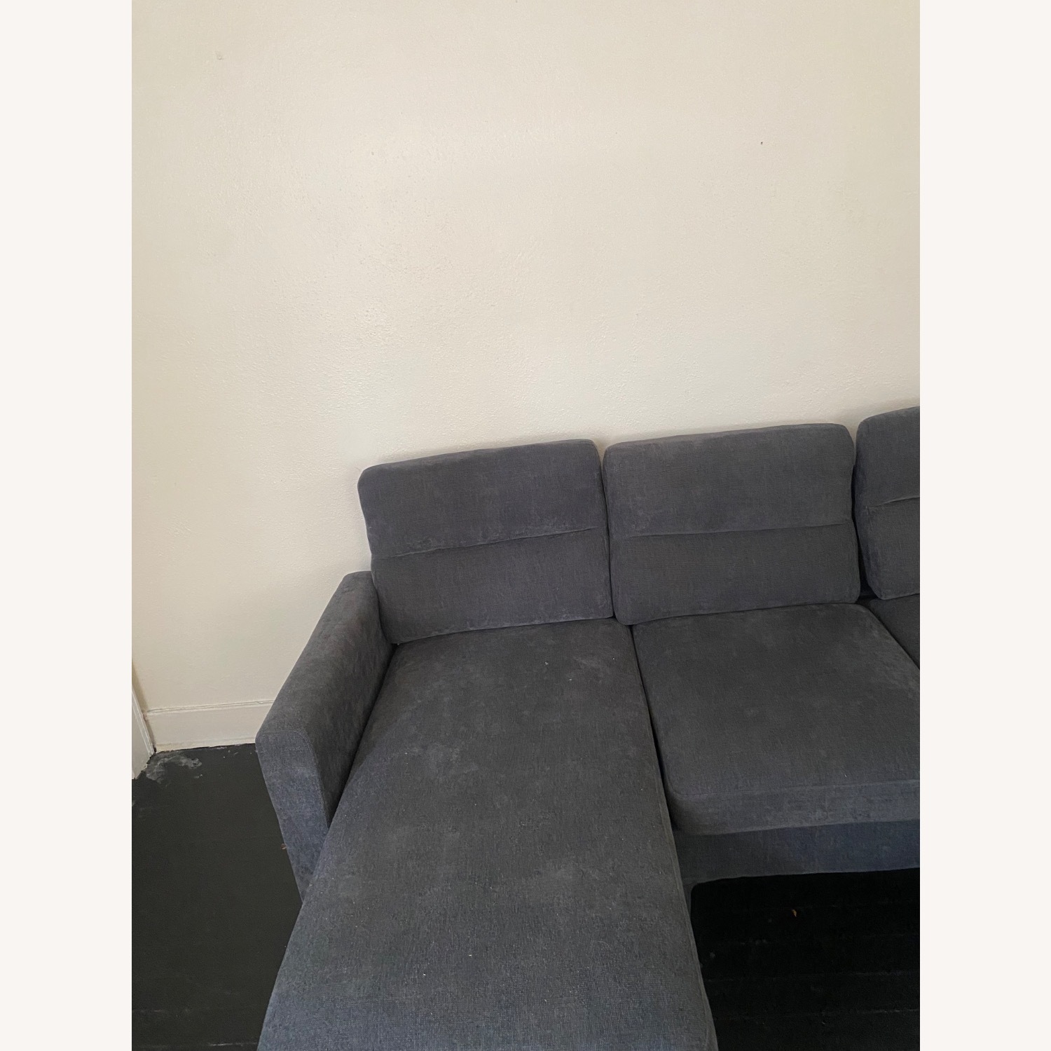 IKEA Dark Grey Sectional - image-5