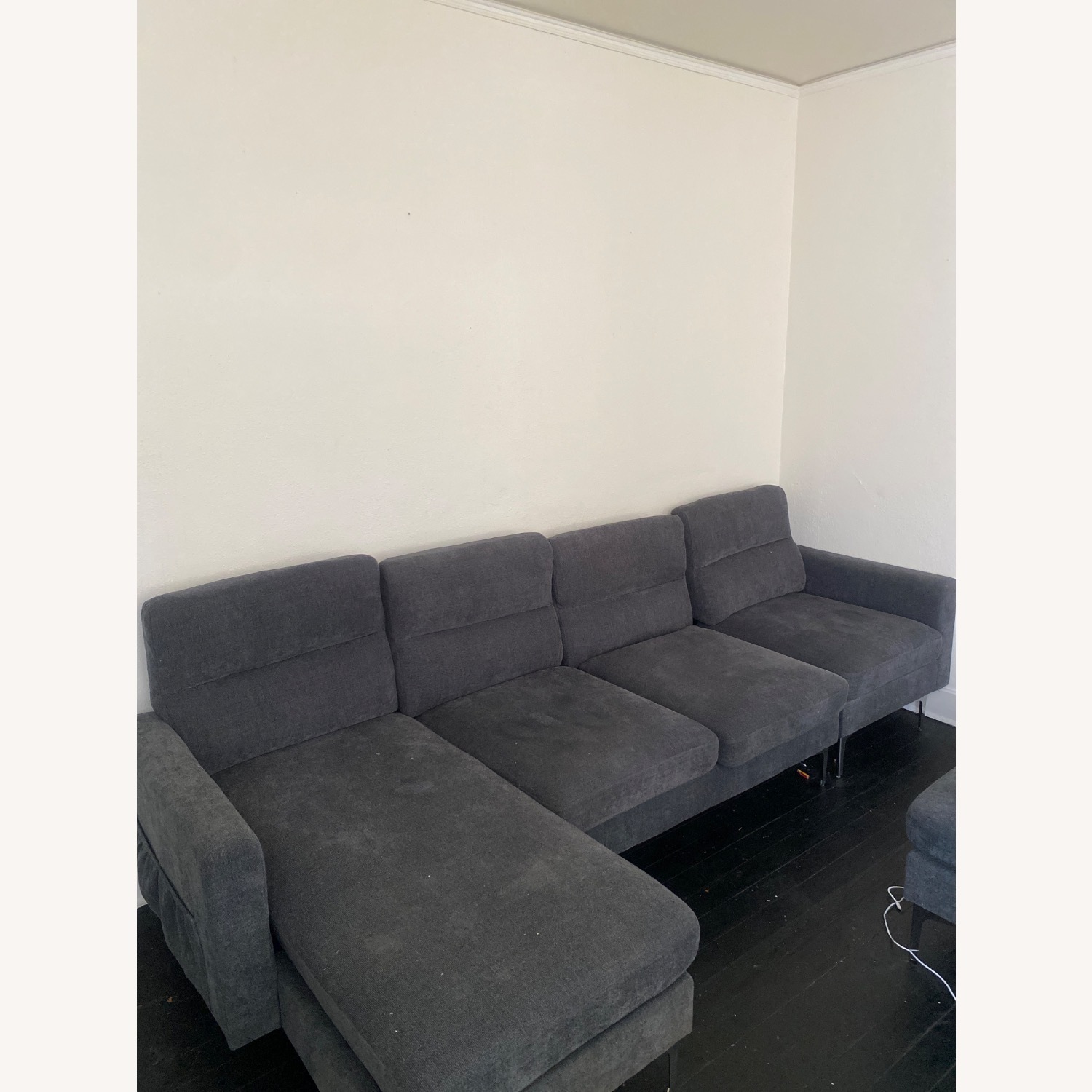 IKEA Dark Grey Sectional - image-1