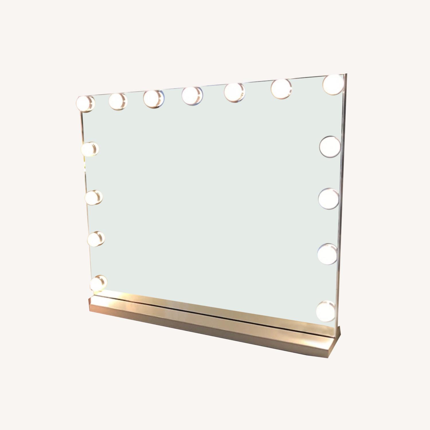 Keuna Rectangle LED Metal Mirror - image-0