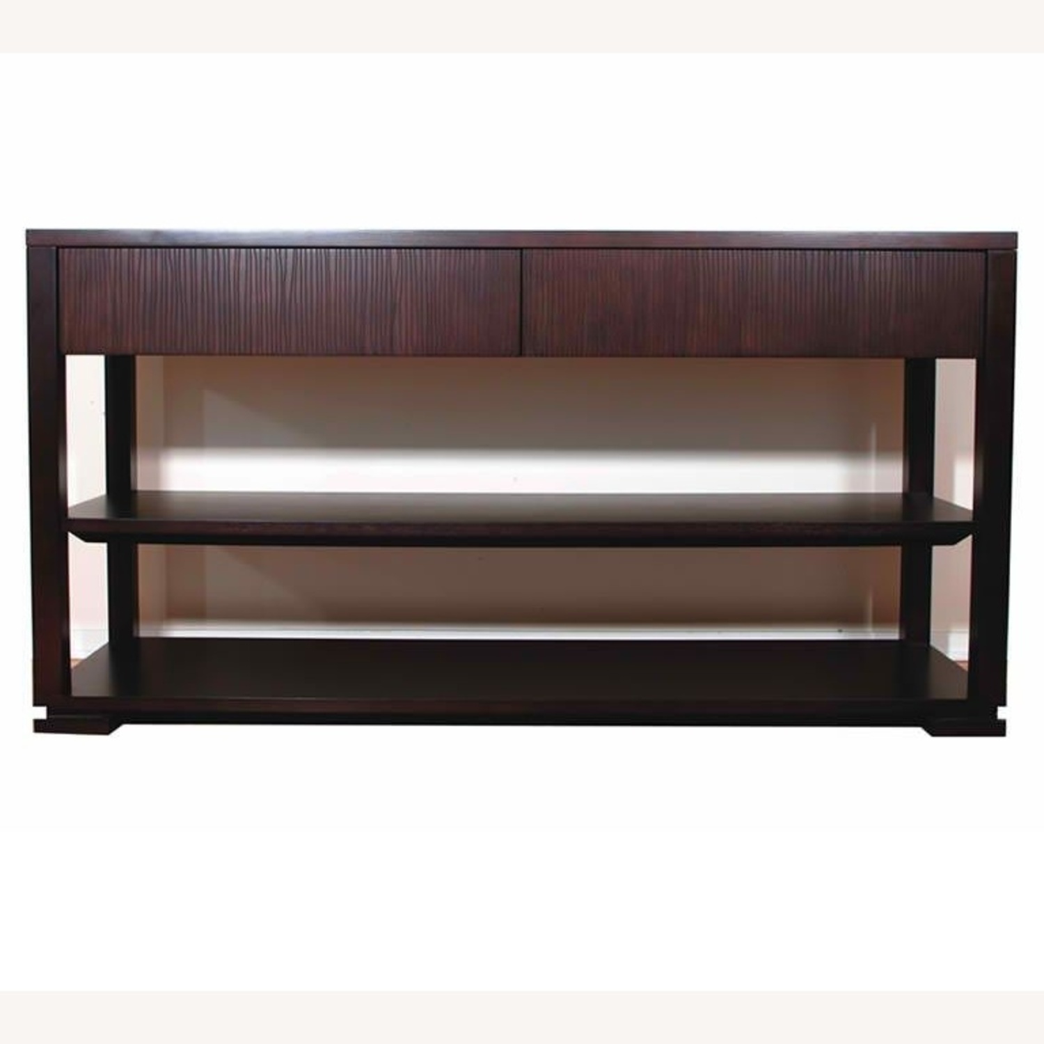 Indo Puri Garis Console Table in Dark Chocolate - image-10