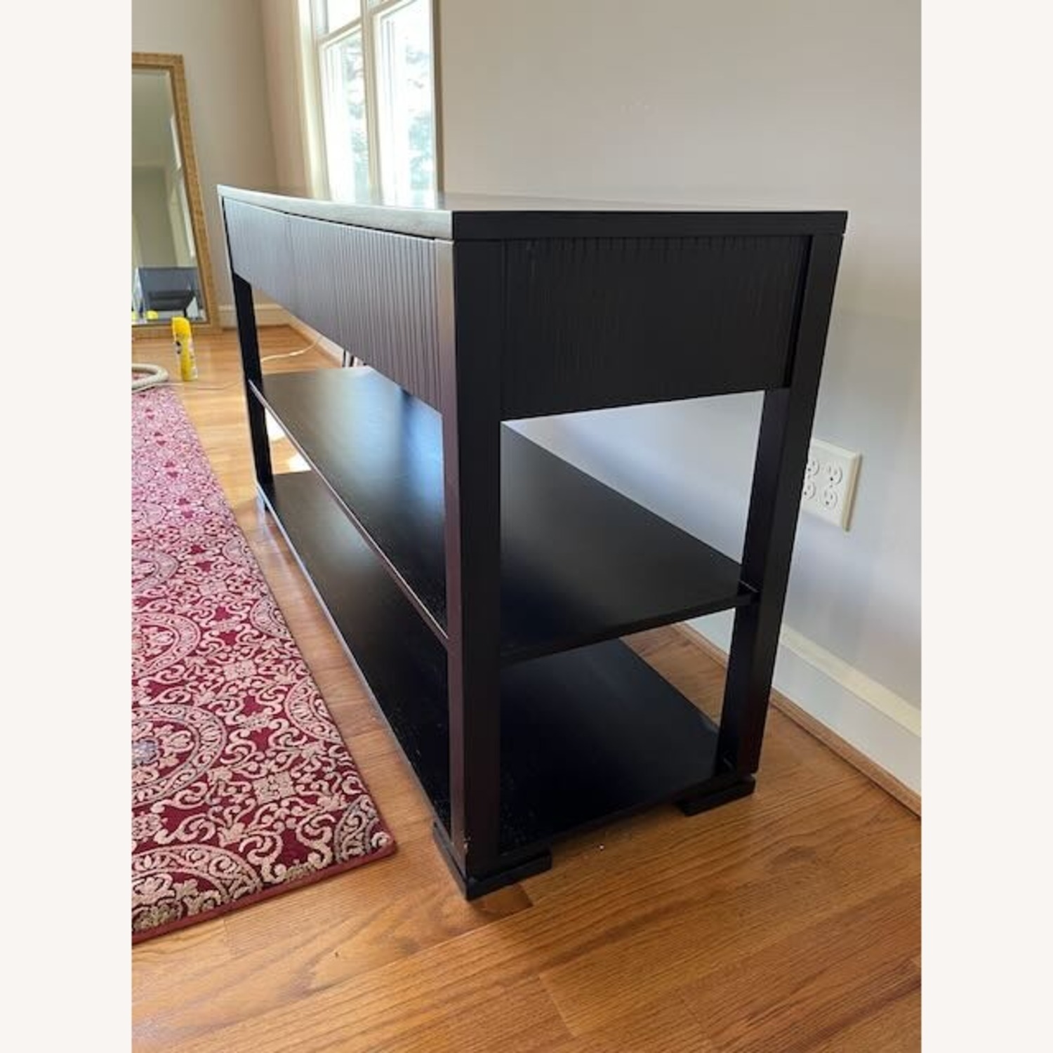 Indo Puri Garis Console Table in Dark Chocolate - image-2