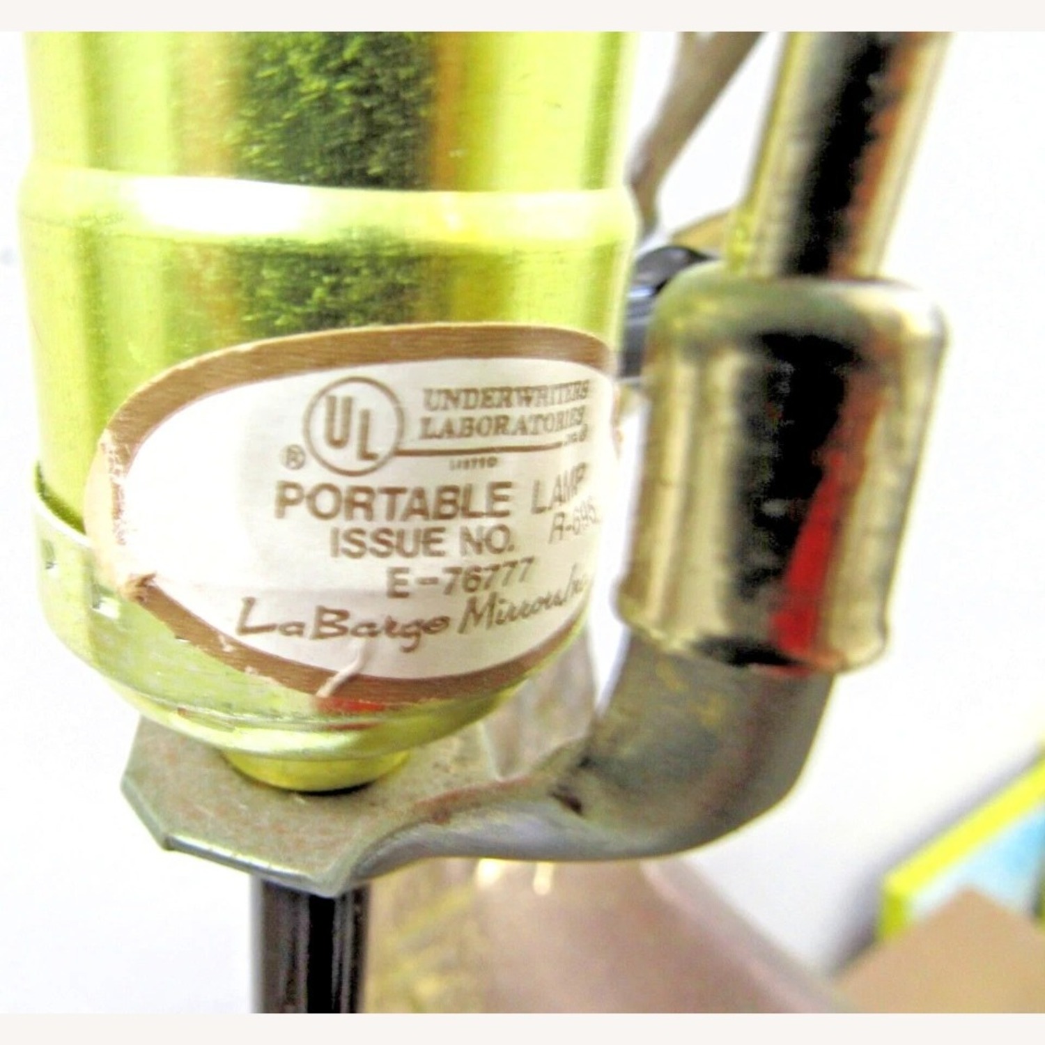 Vintage LaBarge Solid Brass Deer Table Lamp - image-8