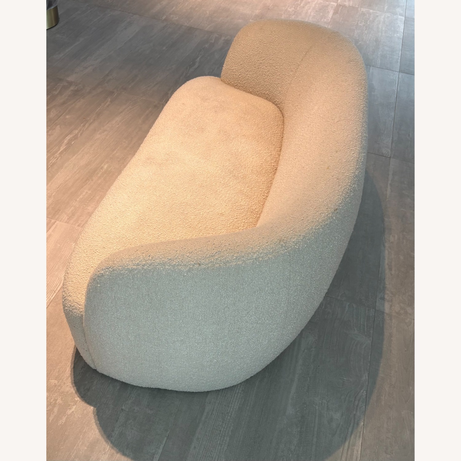 CB2 Gwyenth Boucle Loveseat Ivory - image-7