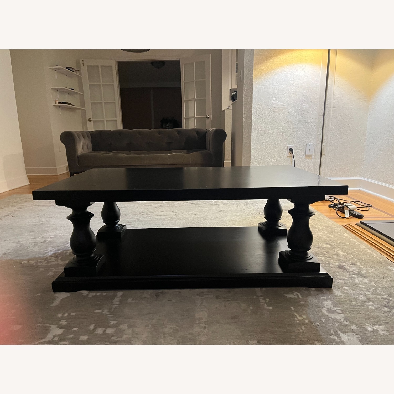 Restoration Hardware Balustrade Coffee Table - image-15