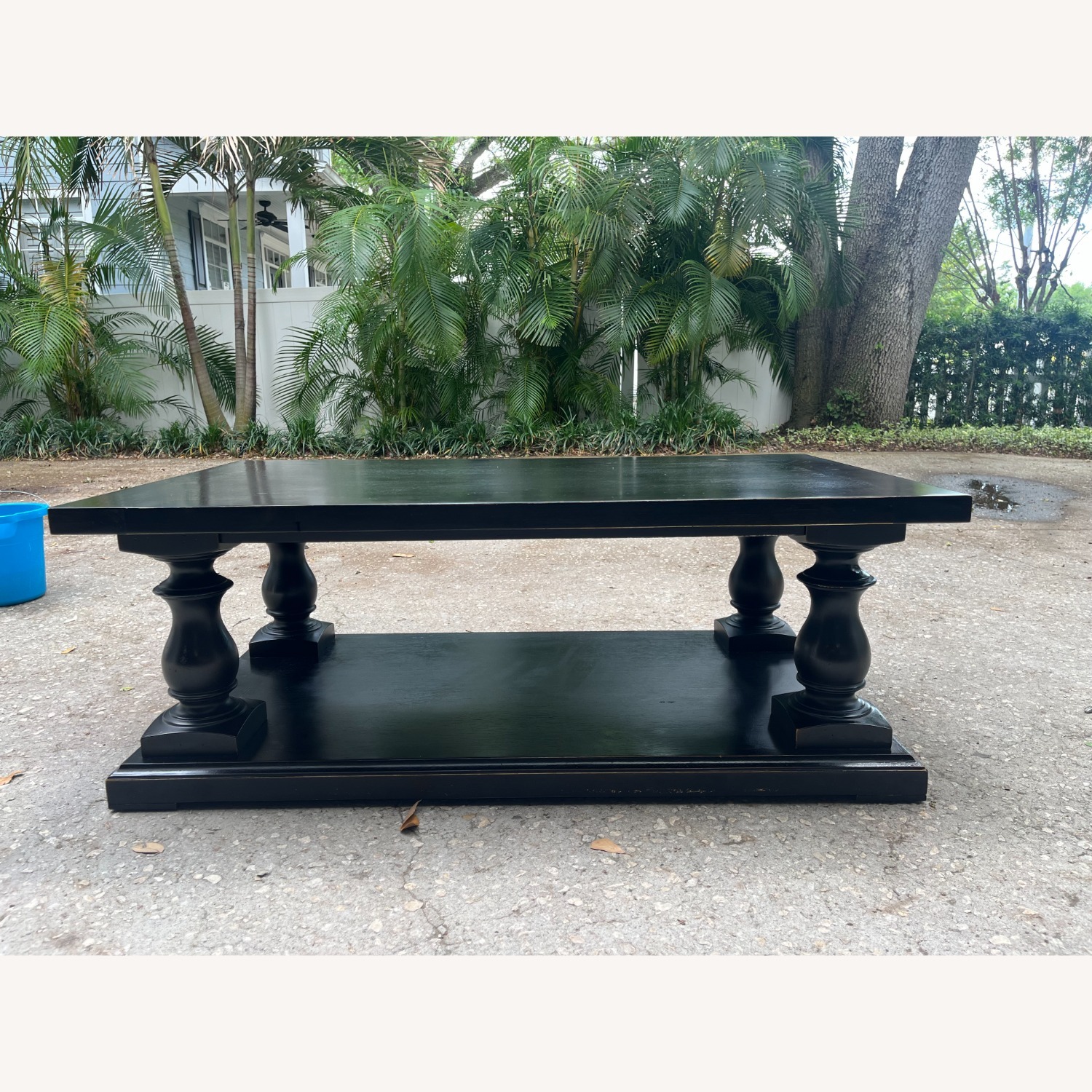 Restoration Hardware Balustrade Coffee Table - image-4