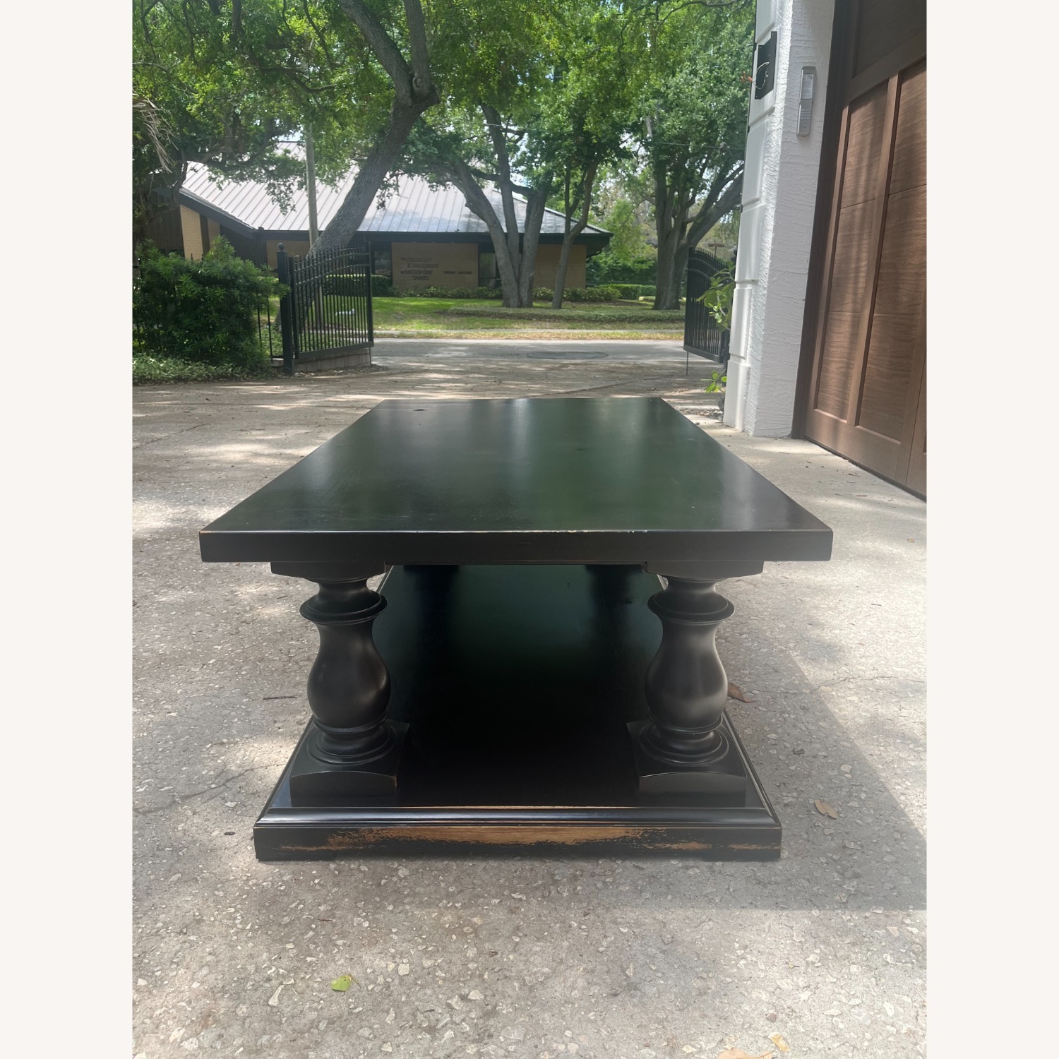 Restoration Hardware Balustrade Coffee Table - image-7