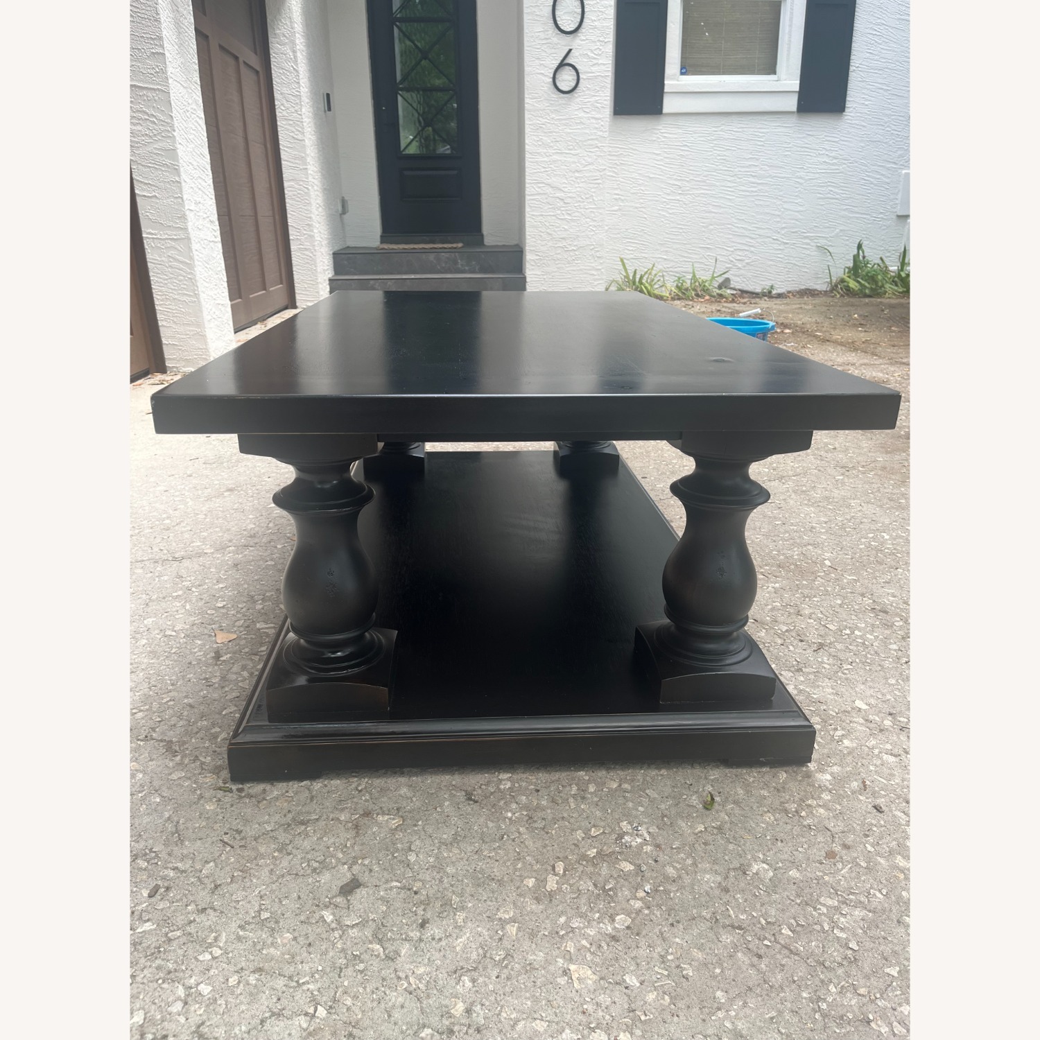 Restoration Hardware Balustrade Coffee Table - image-9