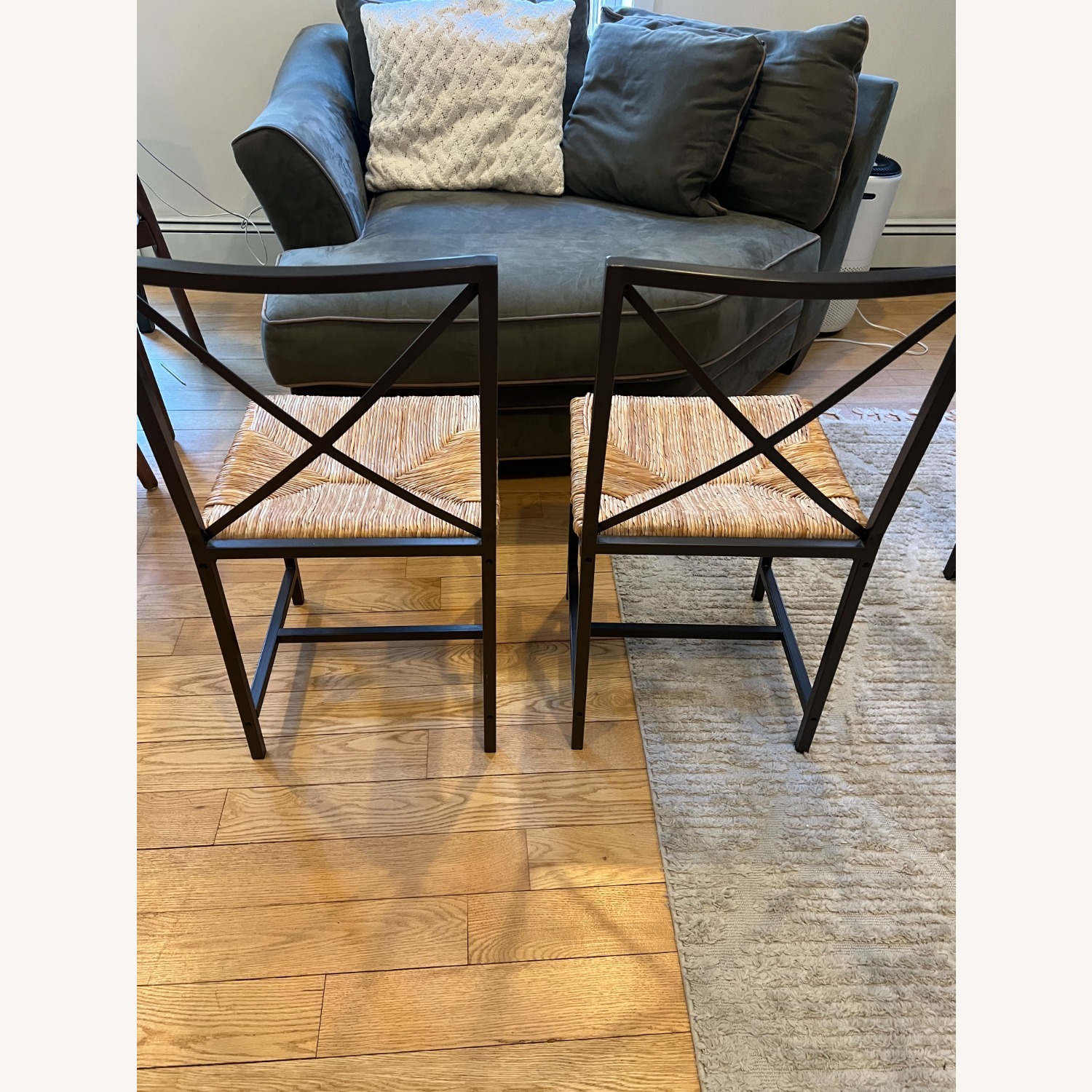 IKEA Granas Metal Dining Chairs - image-3