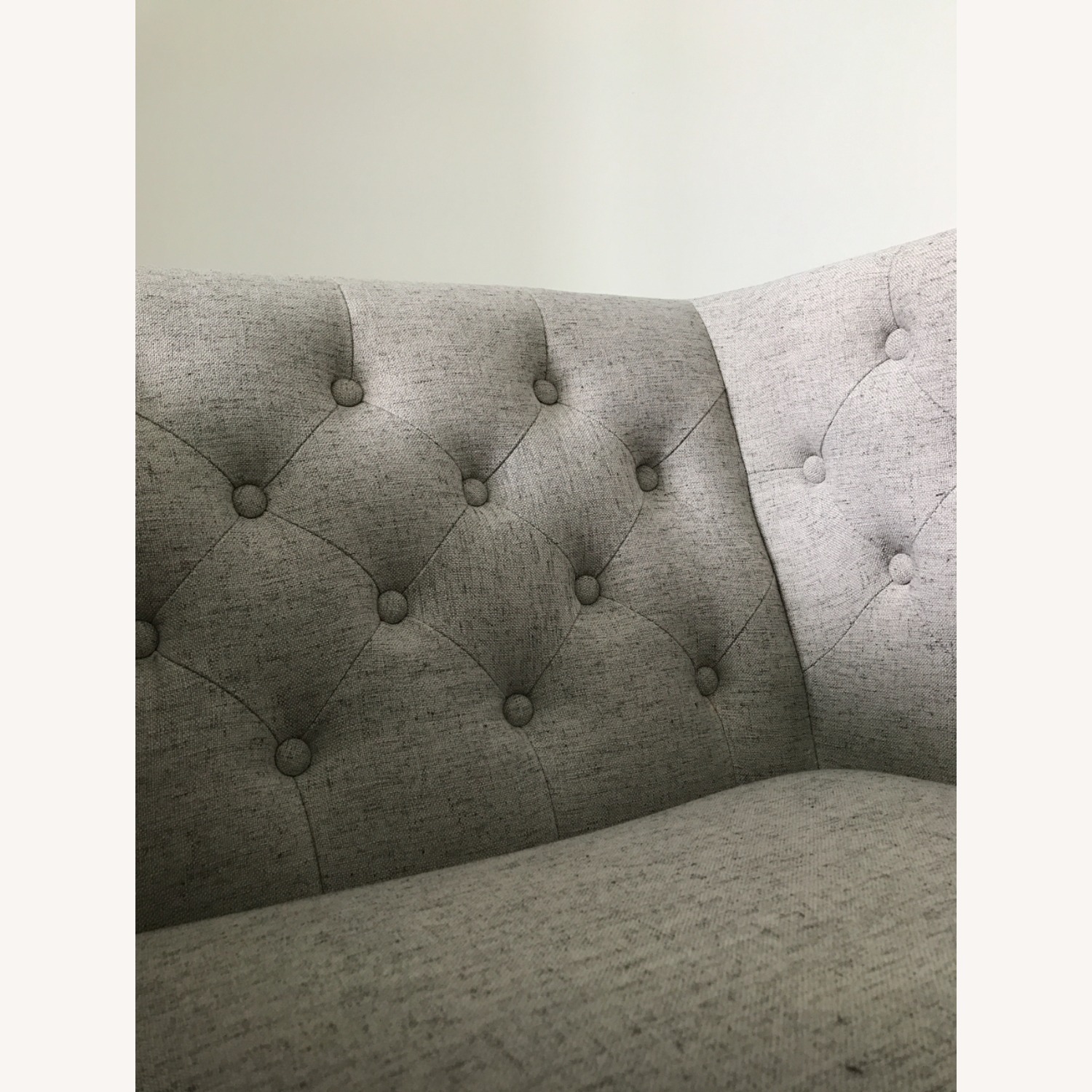 CB2 Savile Chair Grey - image-3