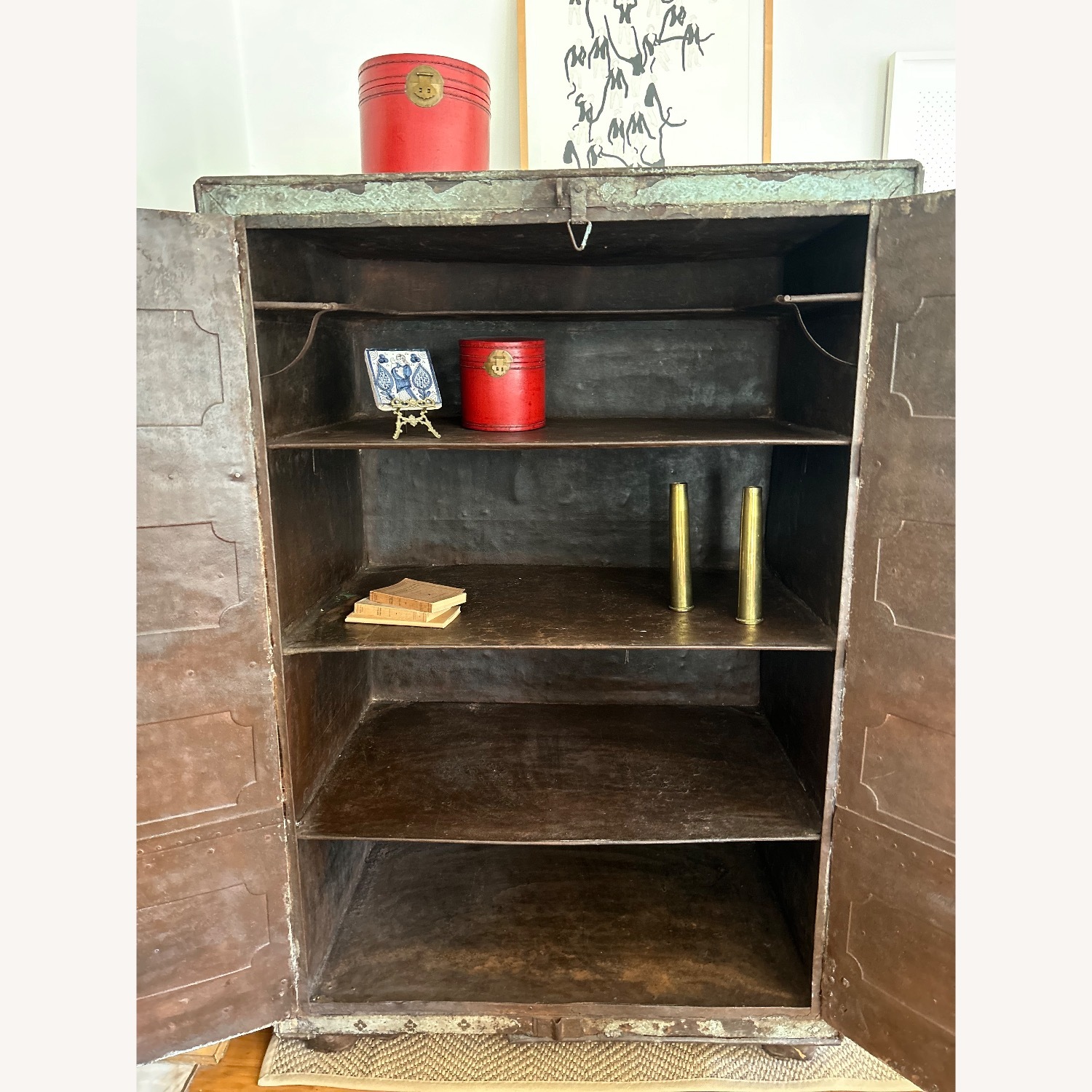 Unique Industrial Design Metal Cabinet - image-2
