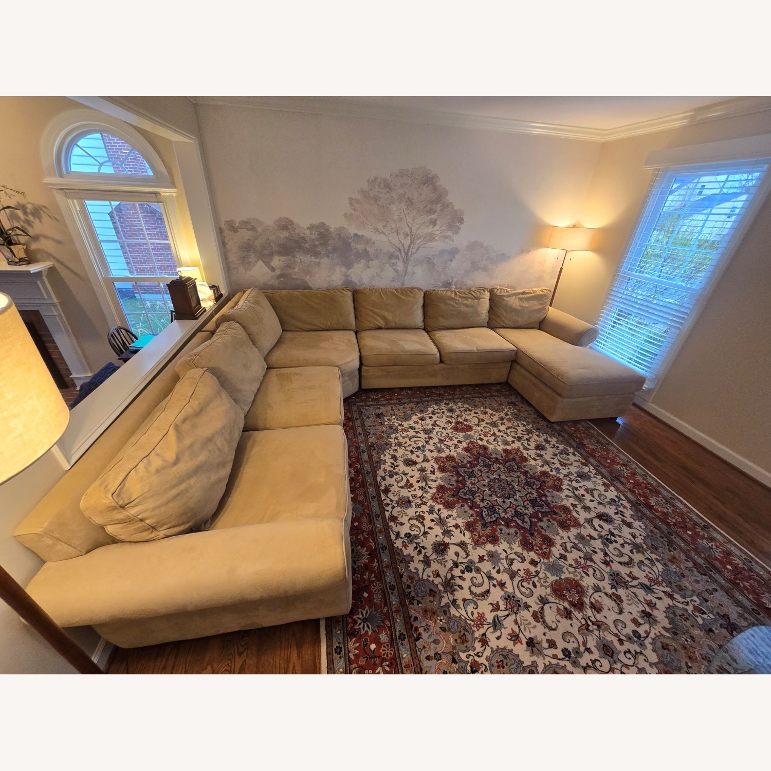 Pottery Barn Pearce 4-Piece Wedge Chaise Sectional - image-2