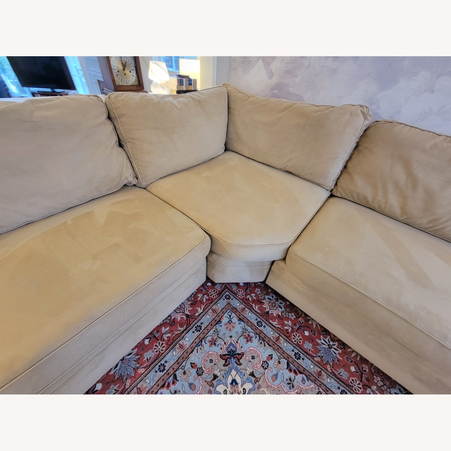 Pottery Barn Pearce 4-Piece Wedge Chaise Sectional - image-4