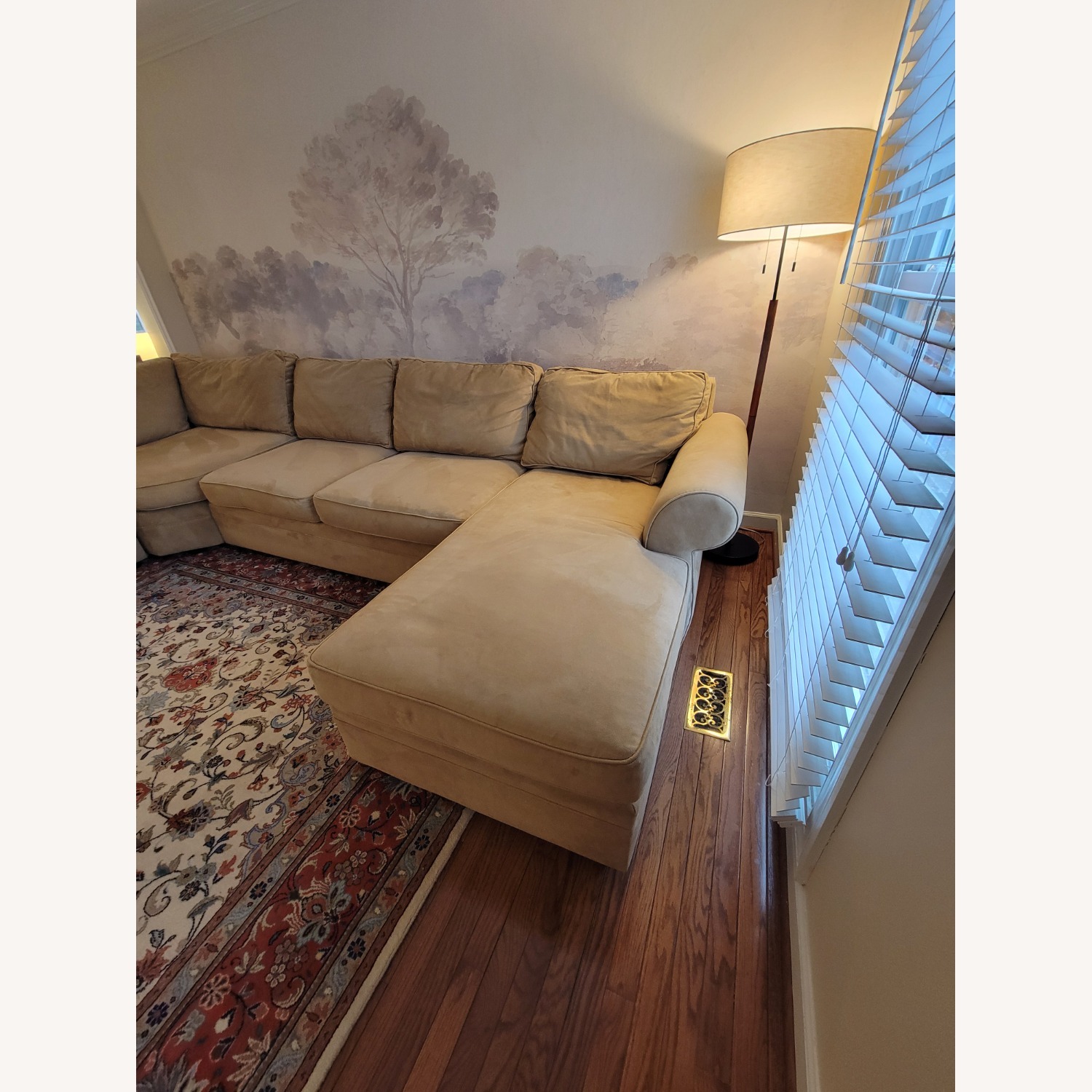 Pottery Barn Pearce 4-Piece Wedge Chaise Sectional - image-8