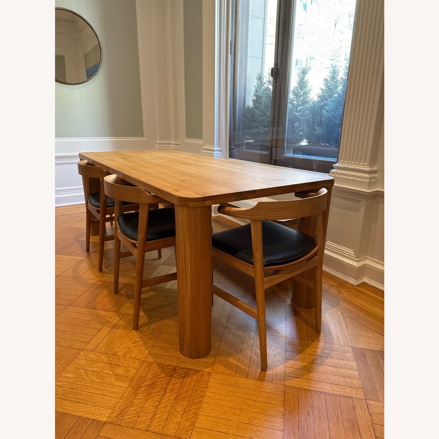 Sundays Oak Field Dining Table Set - image-1