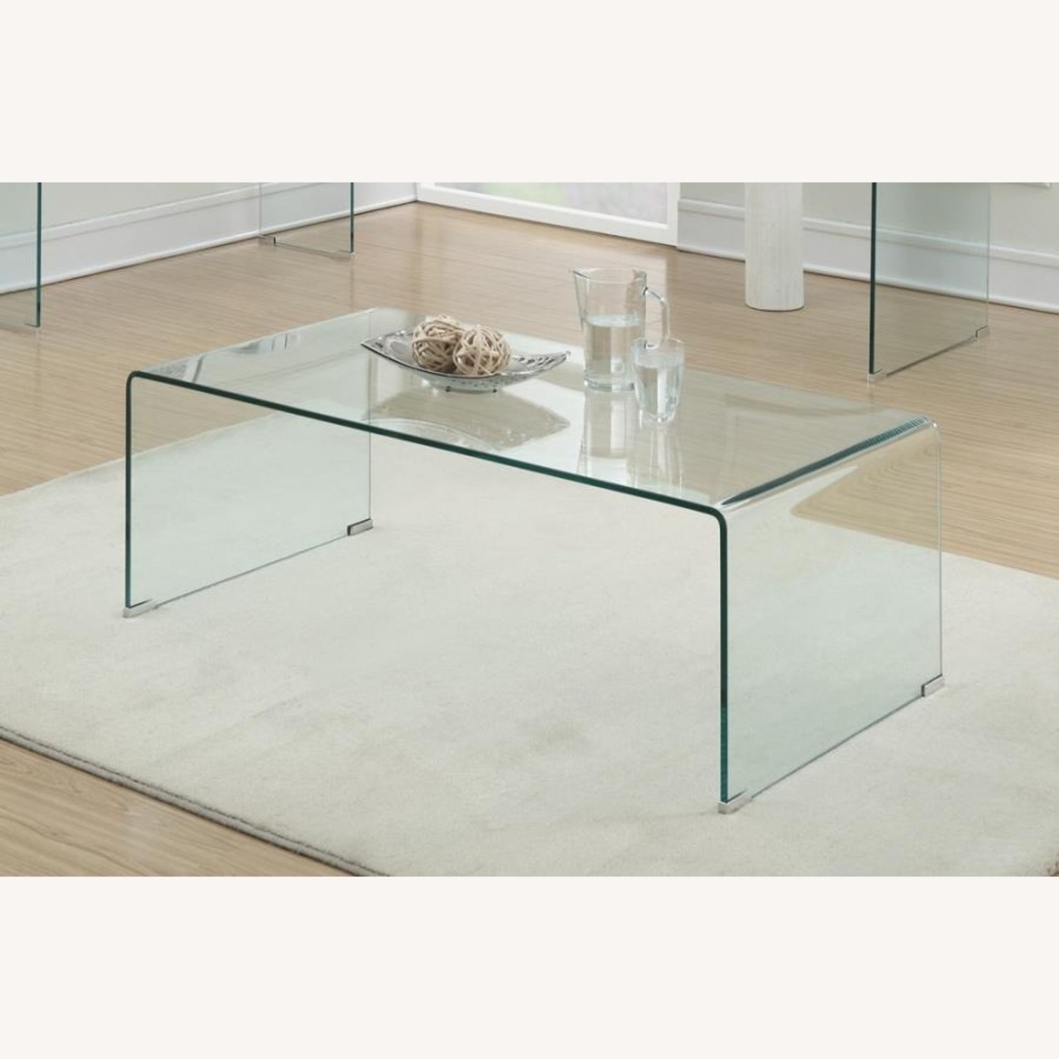 Bouton Glass Coffee Table - image-6
