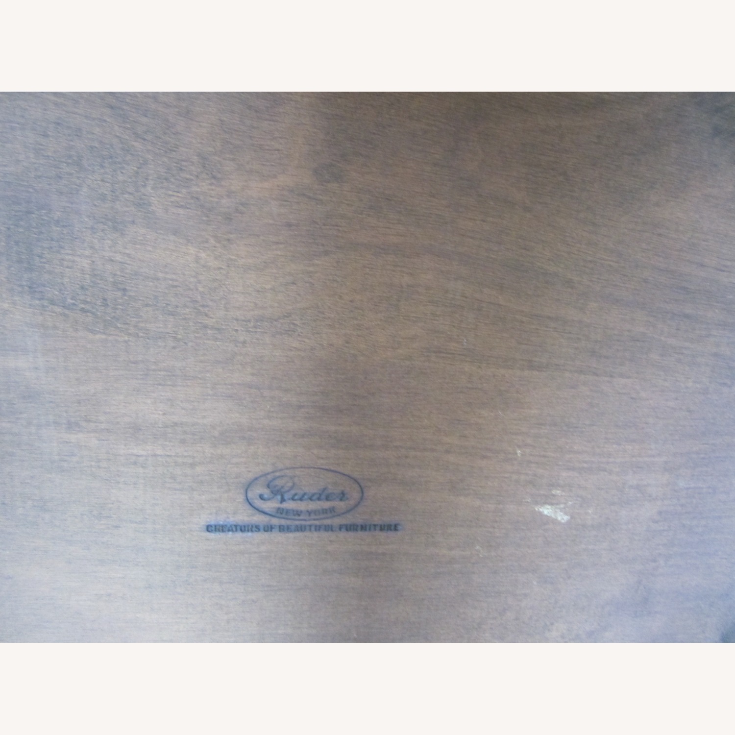 Vintage Ornate Wood Accent Table By Ruder NY  - image-5