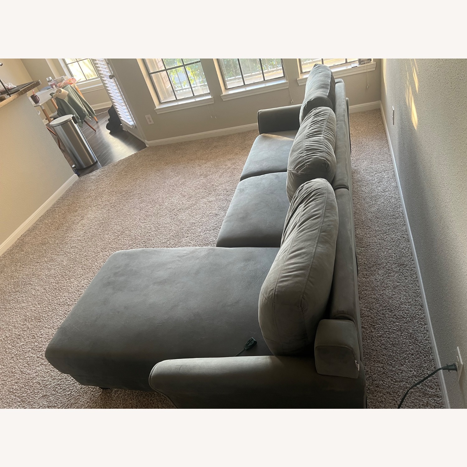 Dark Green Sofa - image-5