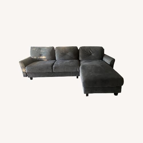 Used Dark Green Sofa  for sale on AptDeco