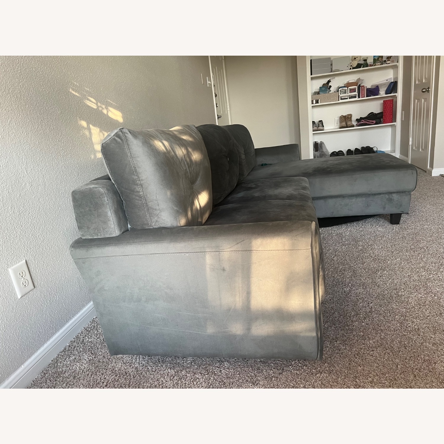 Dark Green Sofa - image-4