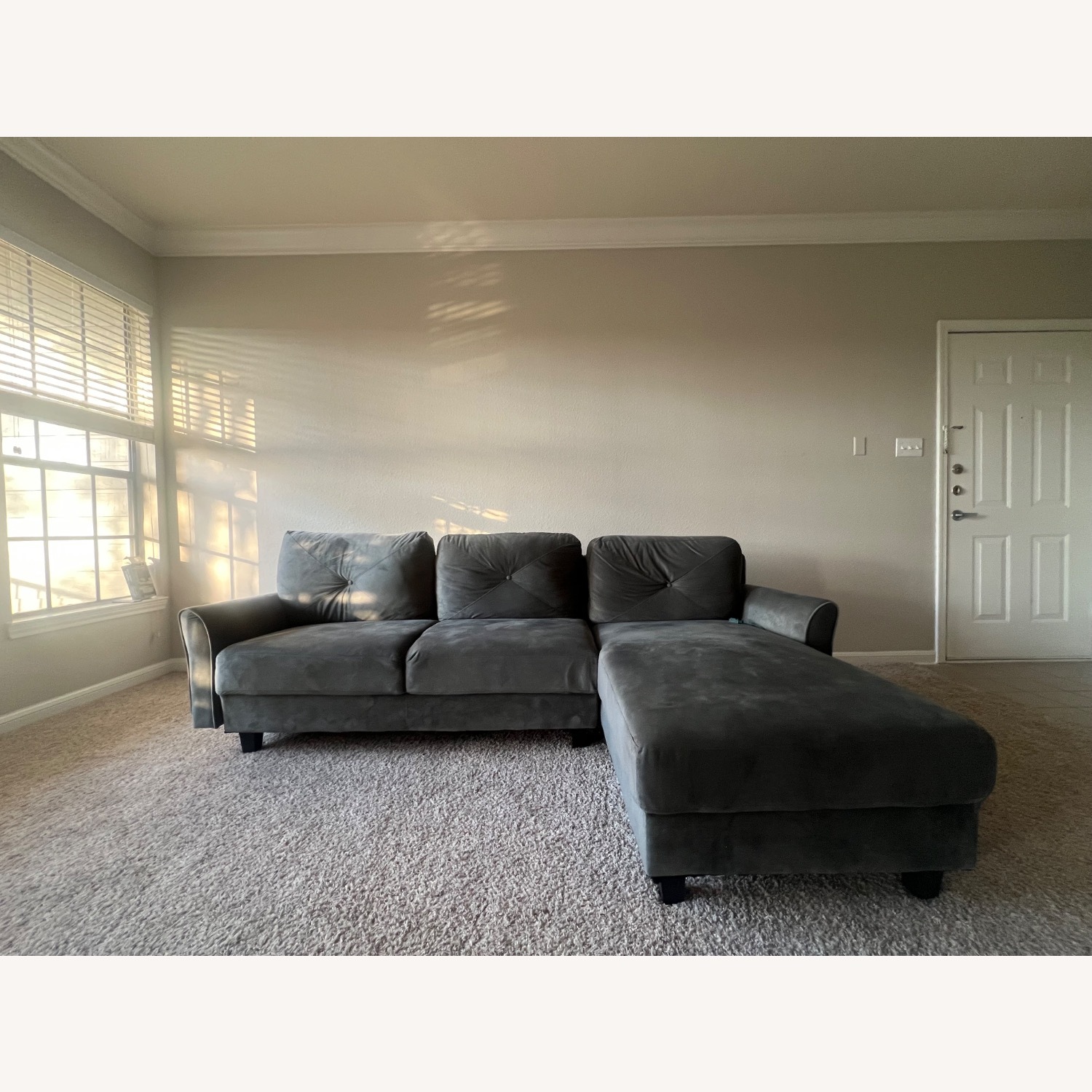 Dark Green Sofa - image-2