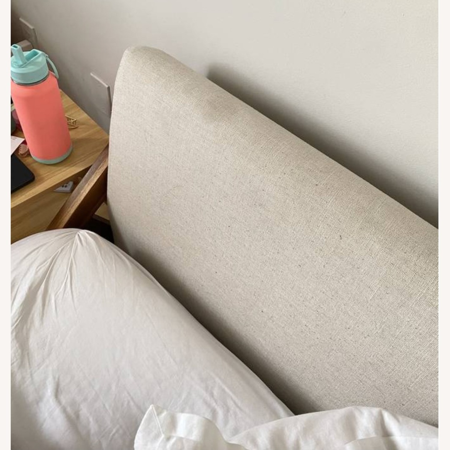 CB2 Drommen Acacia Queen Bed - image-4