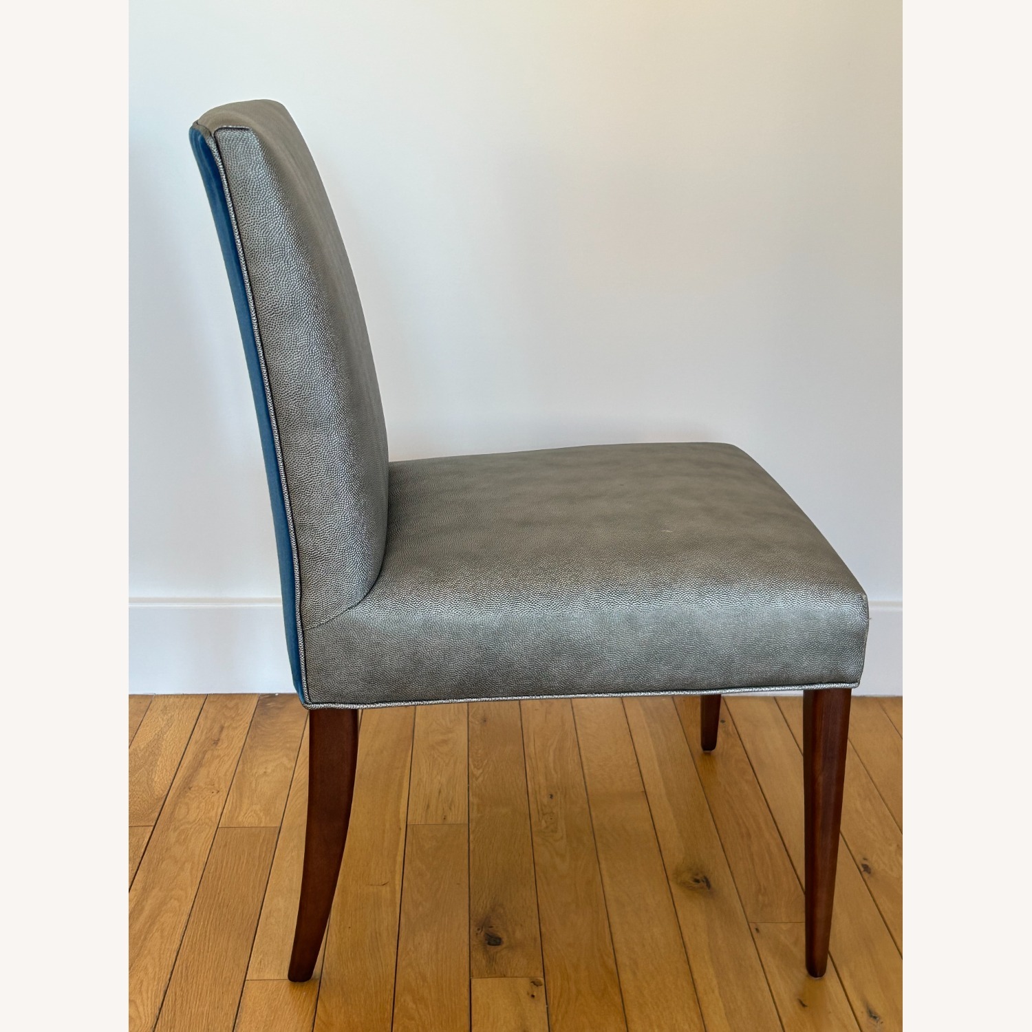 ABC Carpet and Home Set of 10 Custom Upholstered Dining Chairs - image-2