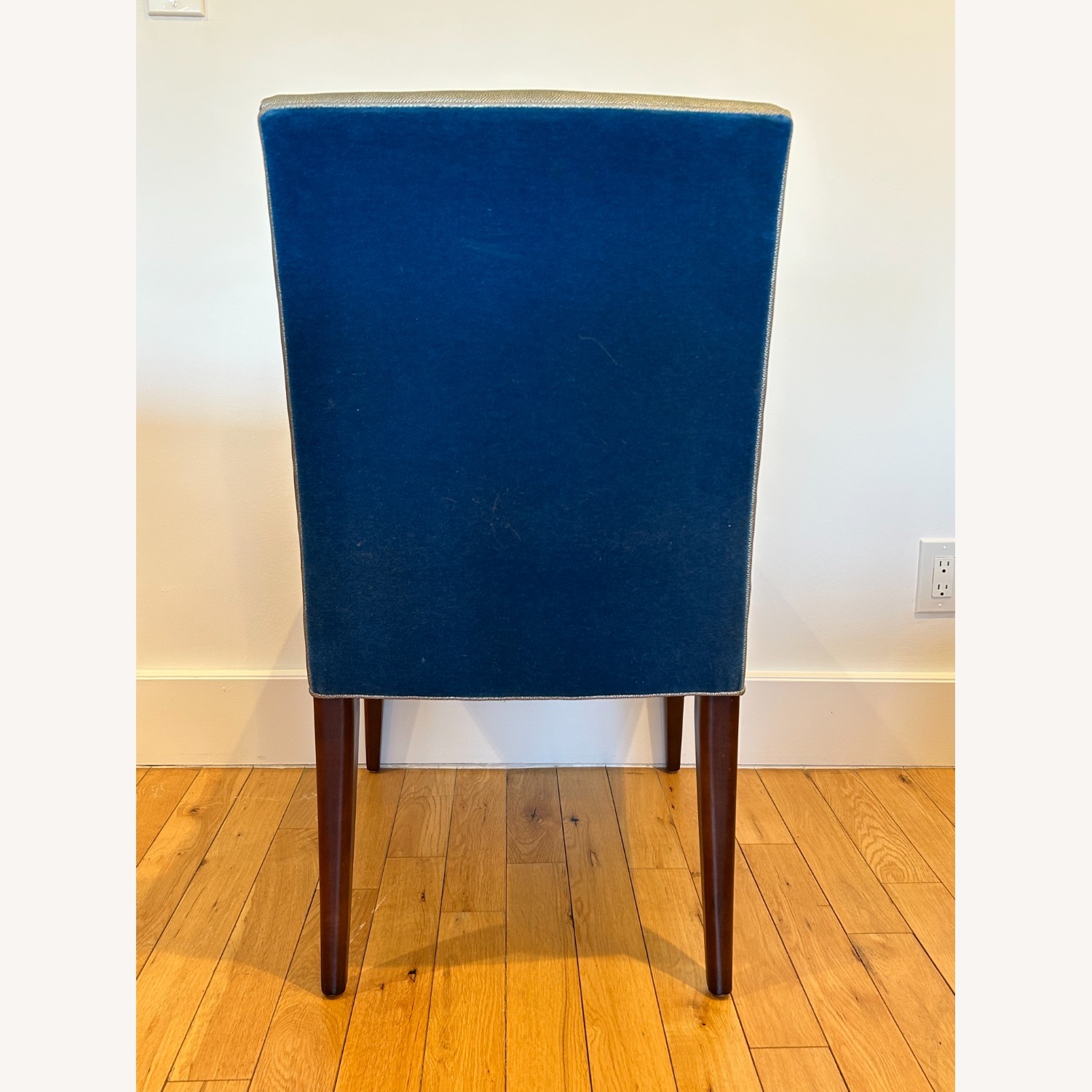 ABC Carpet and Home Set of 10 Custom Upholstered Dining Chairs - image-5