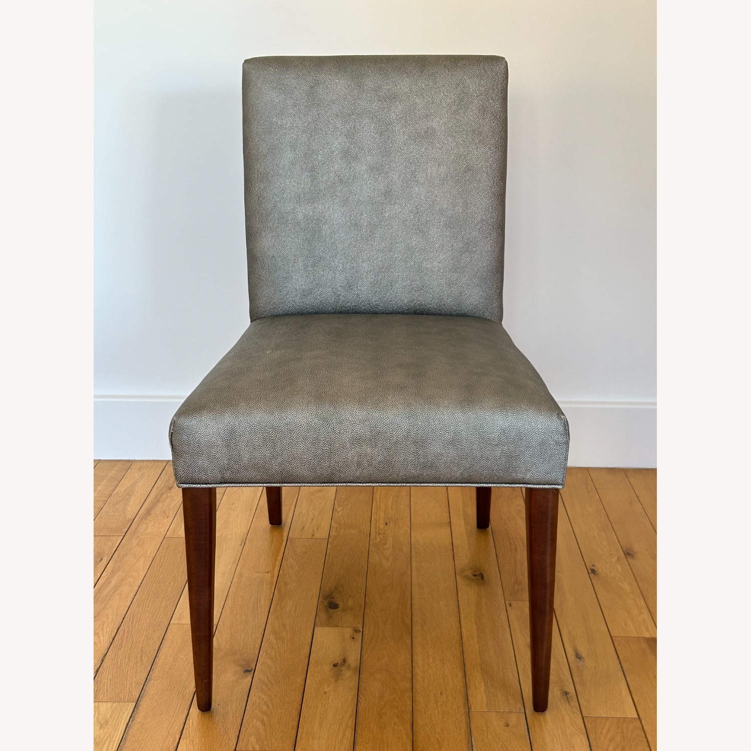 ABC Carpet and Home Set of 10 Custom Upholstered Dining Chairs - image-3