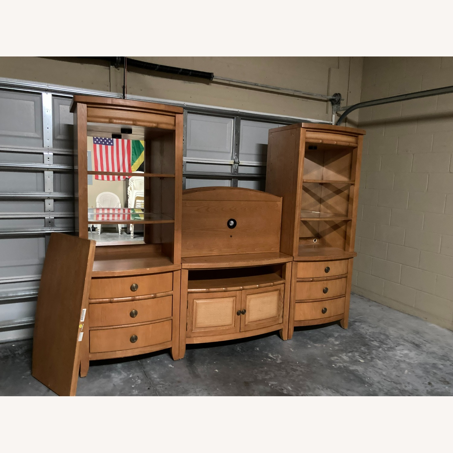 Rooms To Go Wood Entertainment Center - image-0