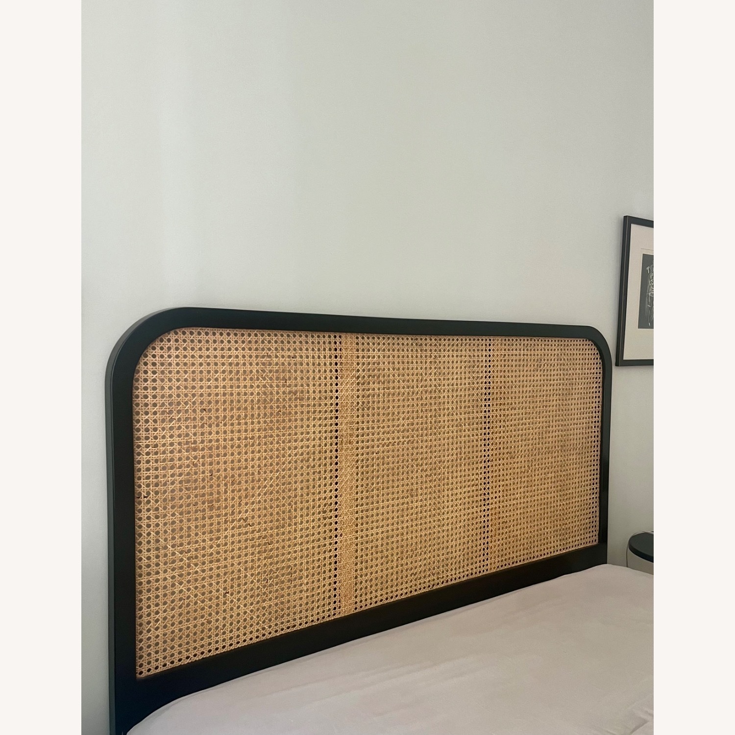 Boone Solid Wood and Cane Queen Headboard - image-2