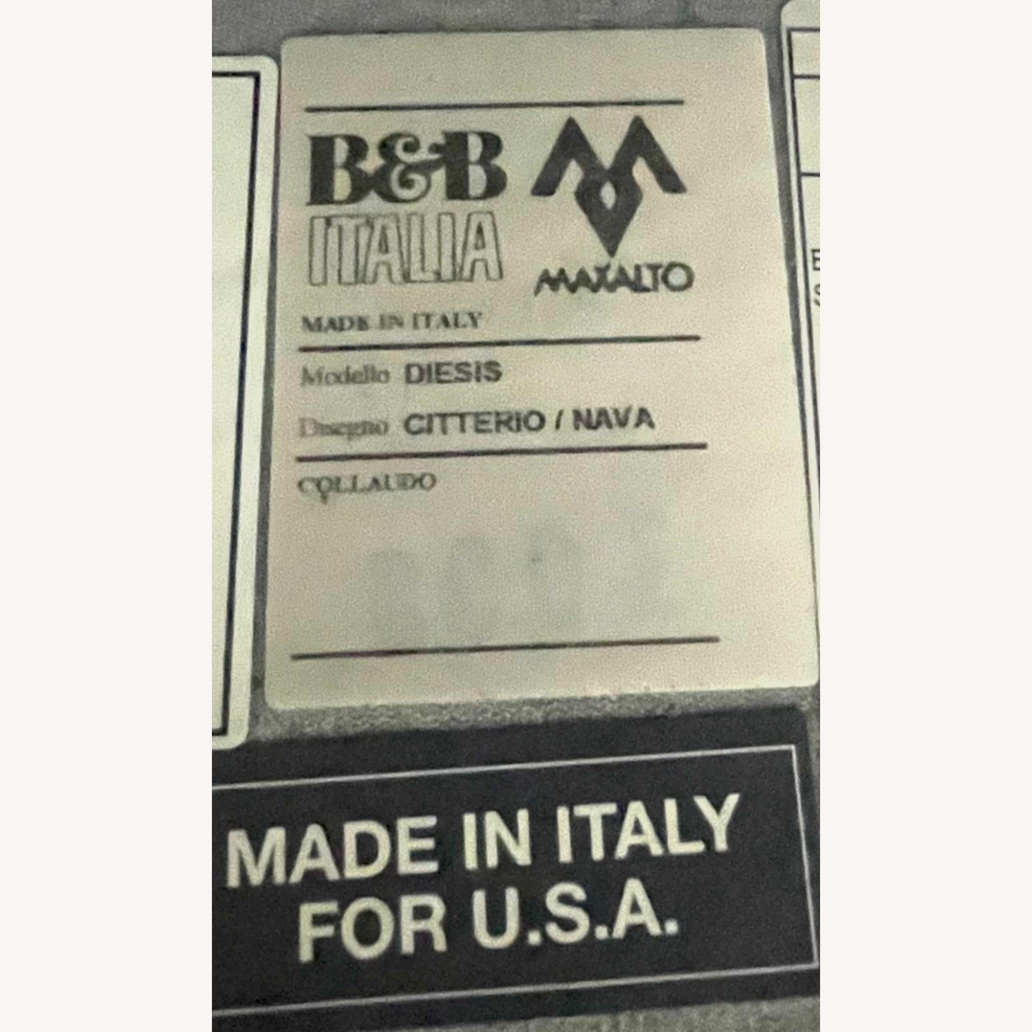 B&B Diesis Italia Leather Sofa - image-5