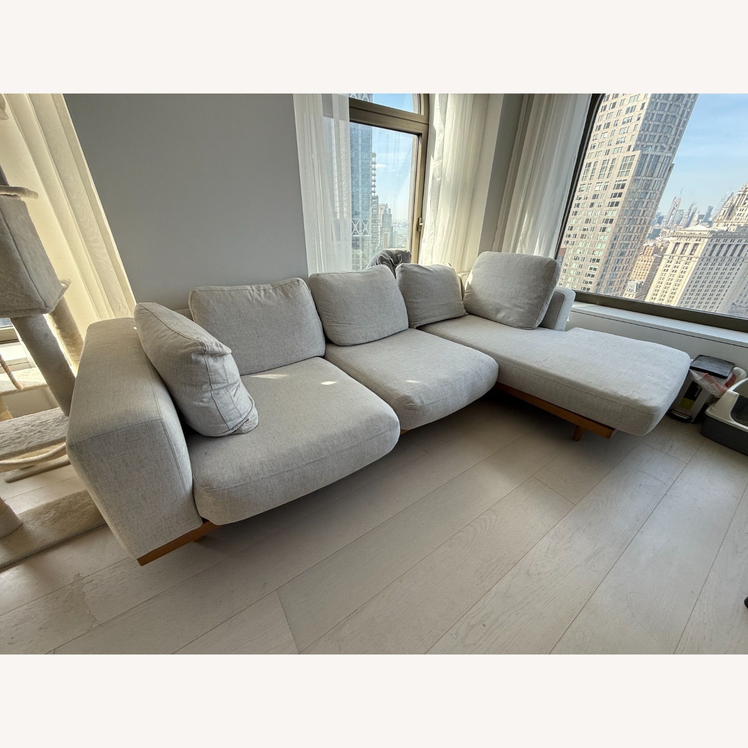 Newport 2-Piece Chaise Sectional - image-1