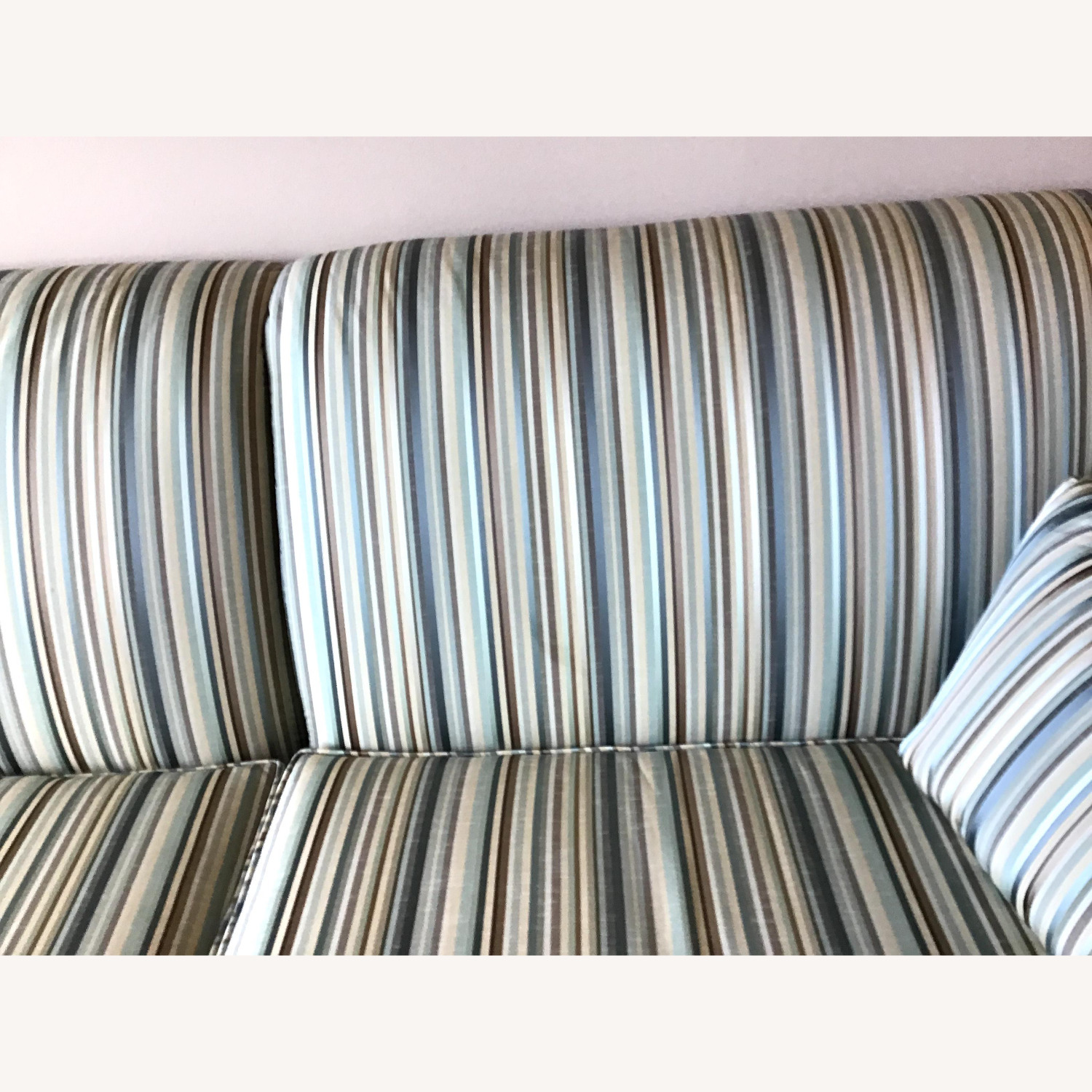 Etan Allen High back Mid century mModern 3 Seat Sofa - image-2