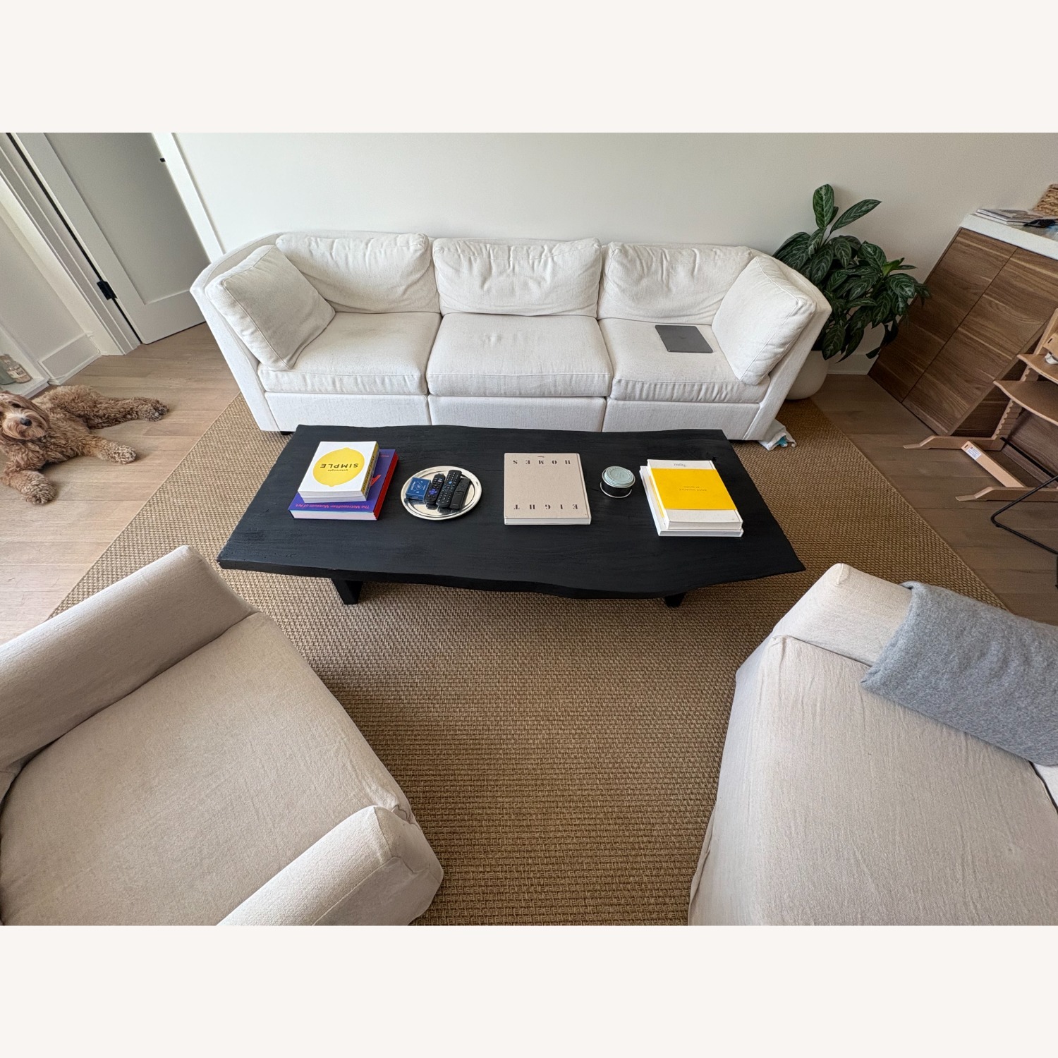 Shou Sugi Charred Wood Coffee Table - image-1