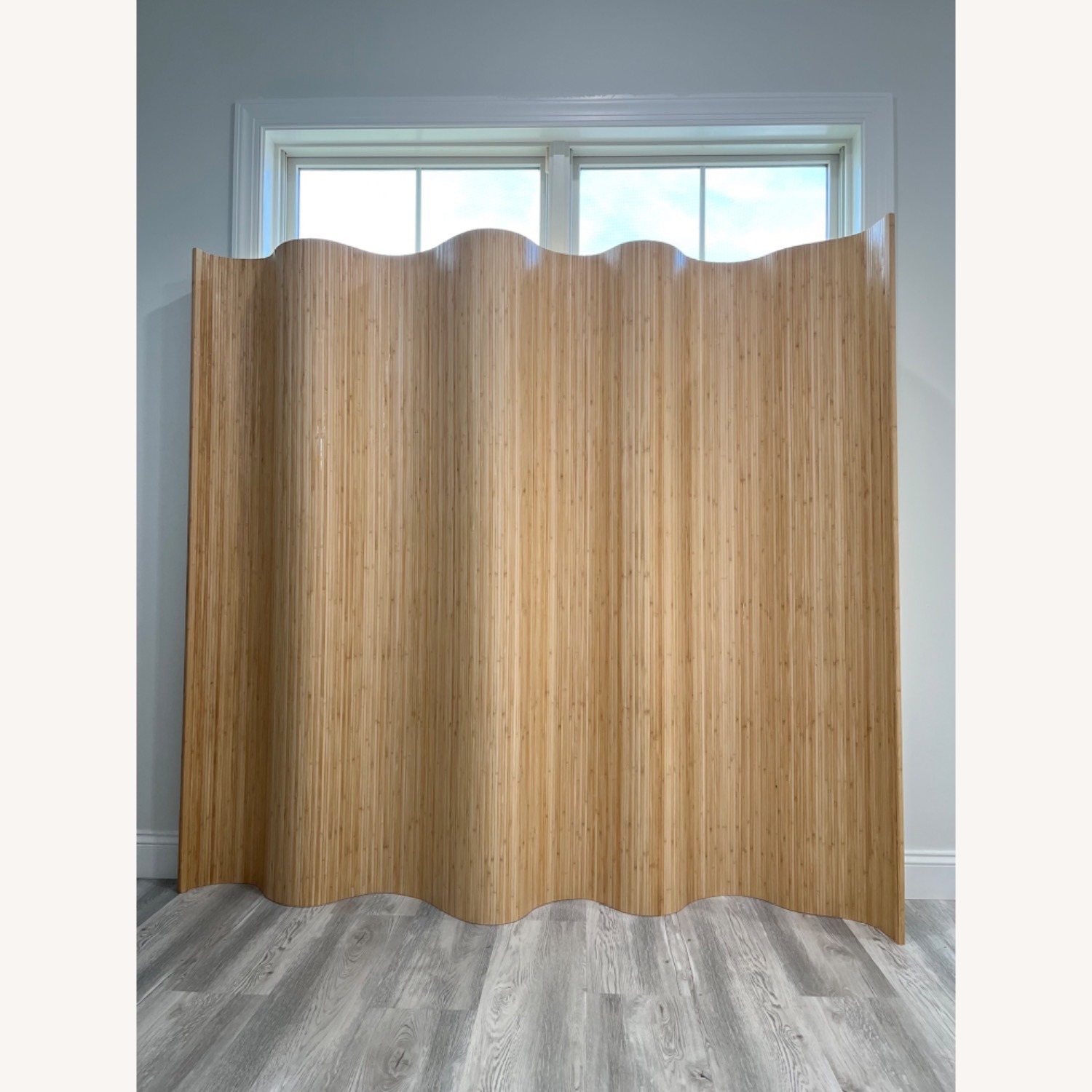 Bamboo Room Divider in Honey - image-3