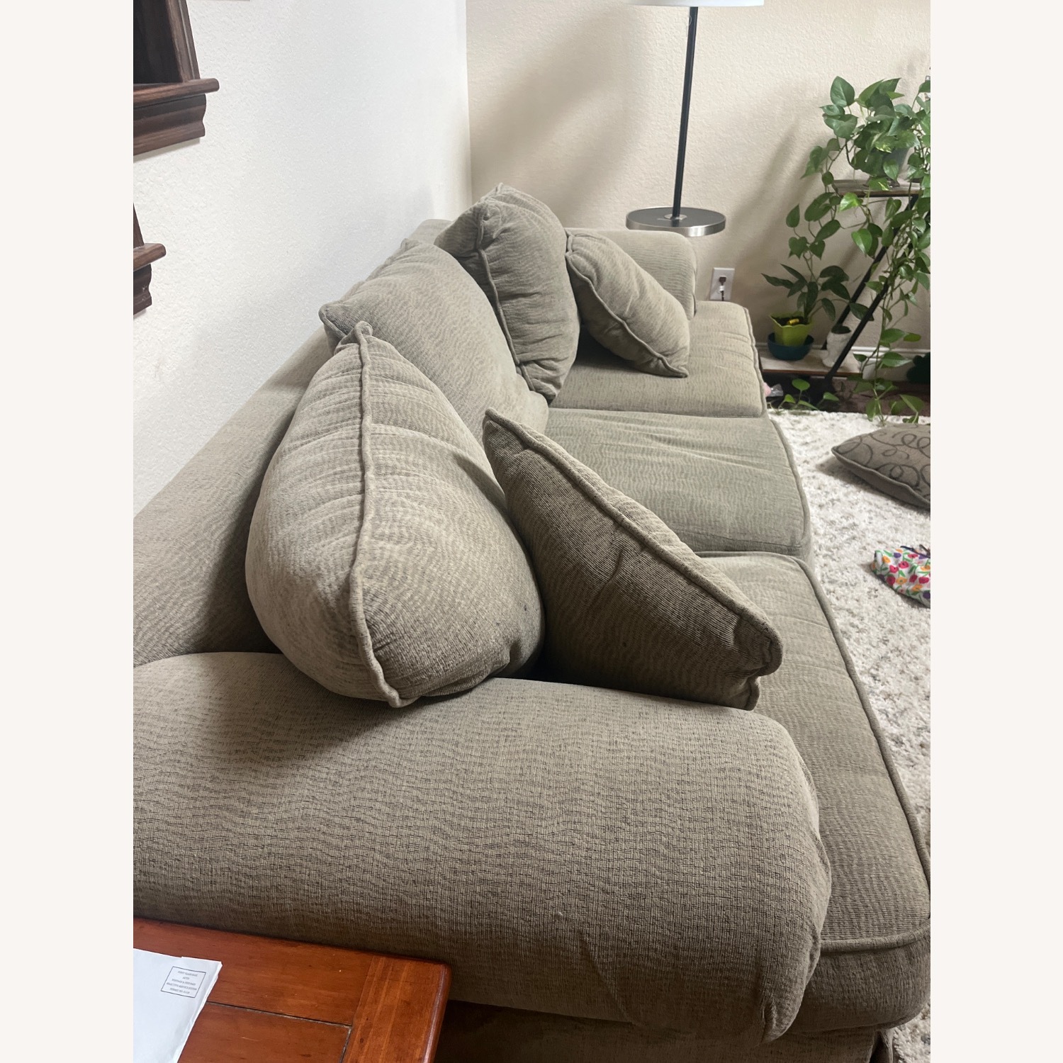 Ethan Allen Beige Sofa - image-2