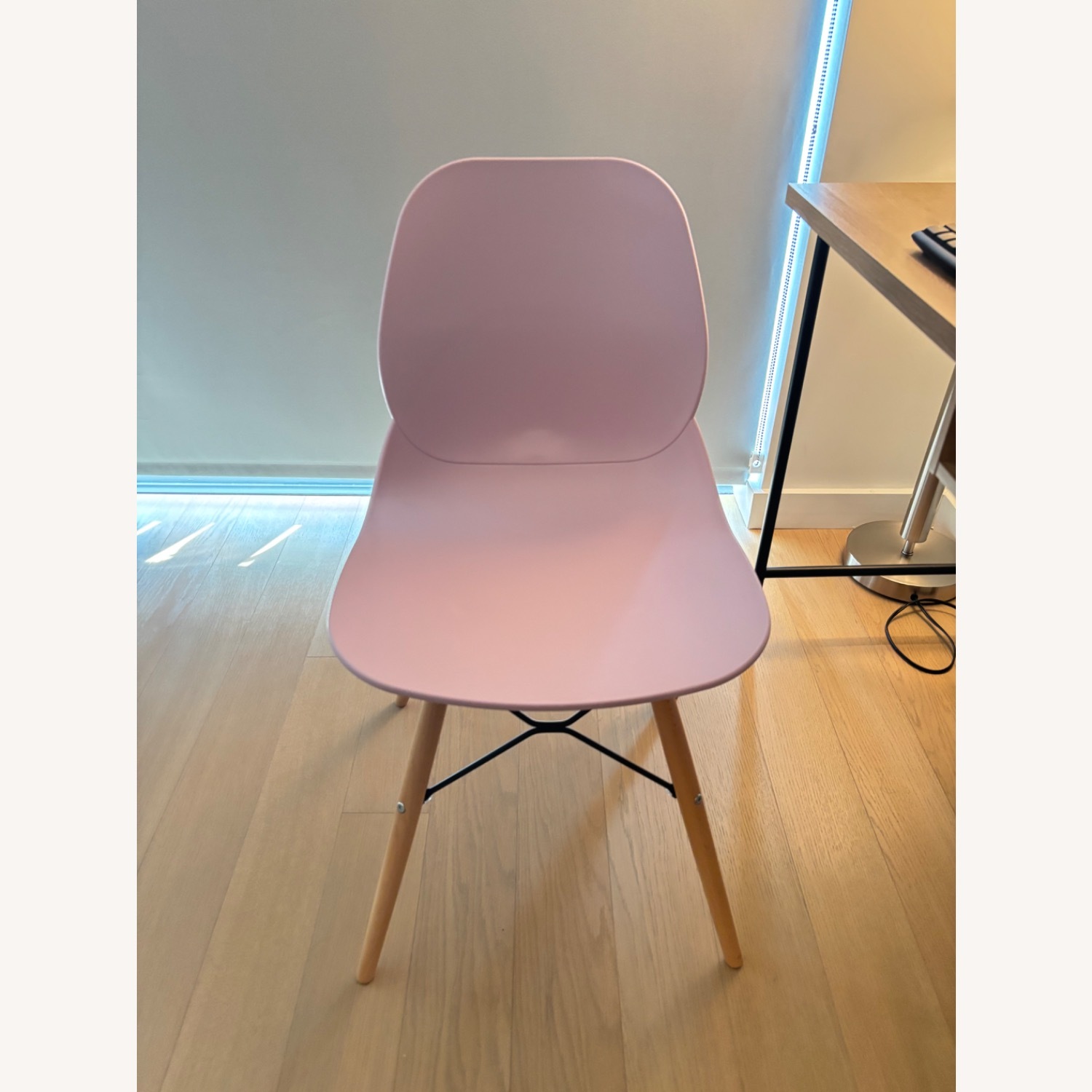 Wayfair Light Pink Modern Chair - image-1