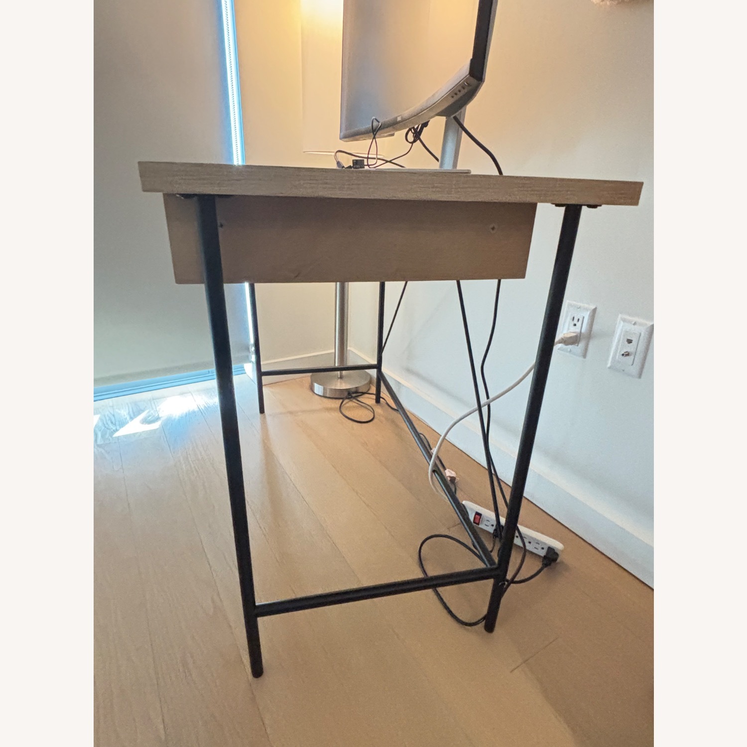 Target Natural Wood Slim Desk - image-3