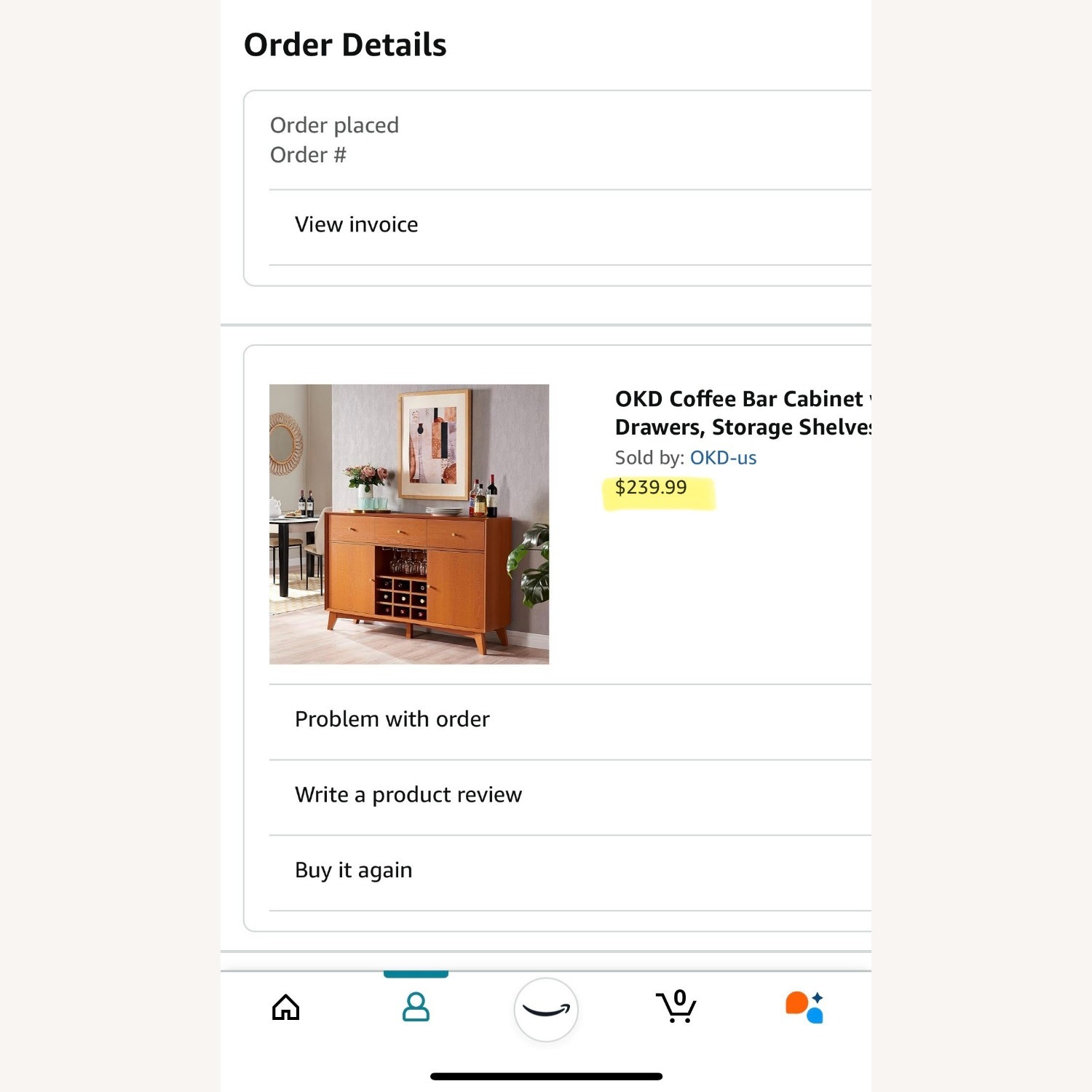 OKD Coffee Bar Cabinet - image-3